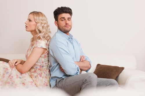 moški, ženska, postelja, konflikt