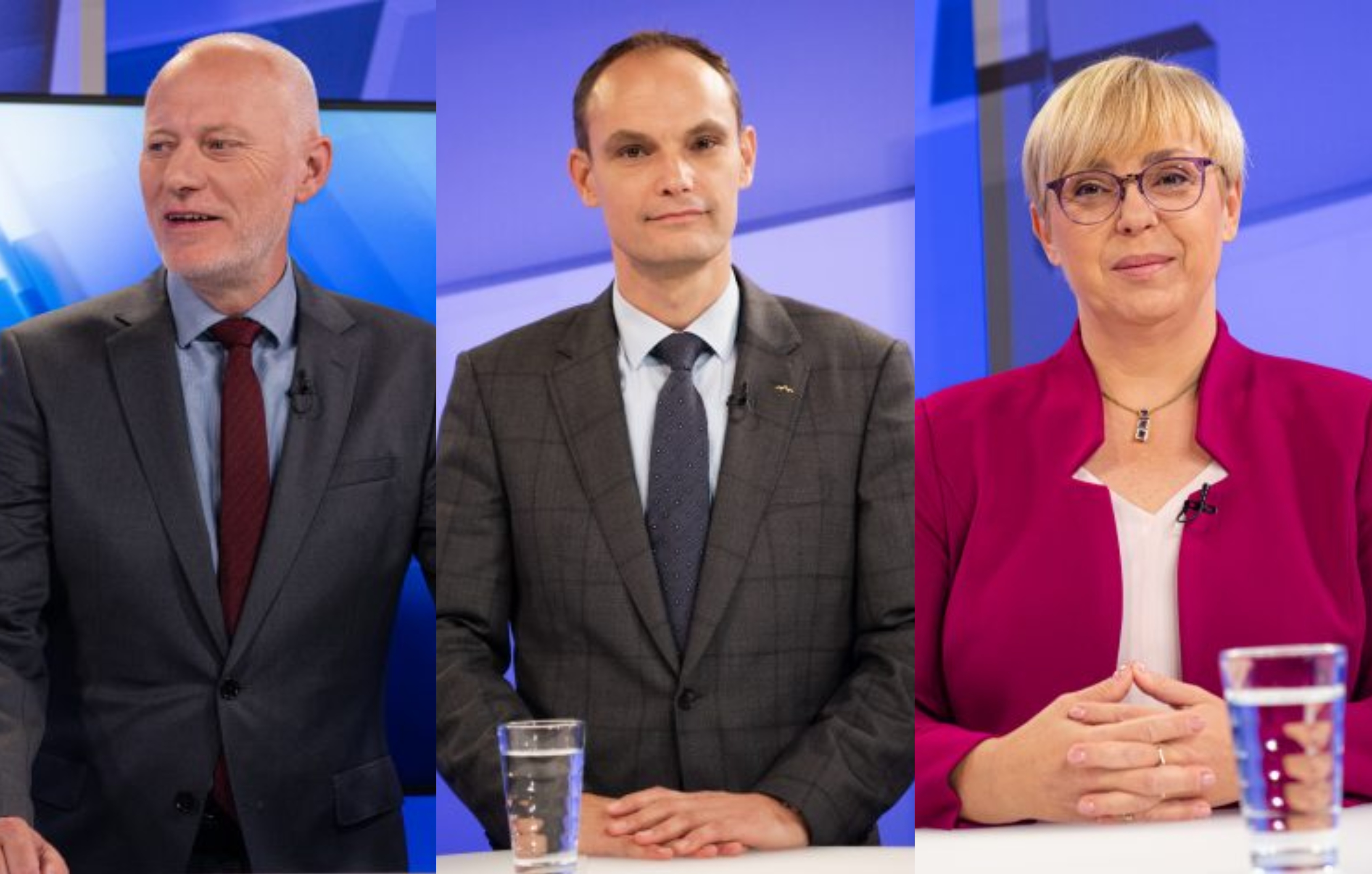 Milan Brglez, Anže Logar, Nataša Pirc Musar