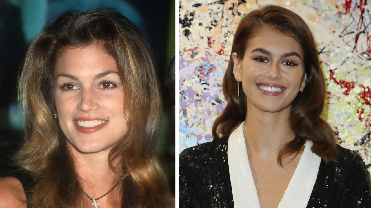 Cindy Crawford in Kaia Gerber