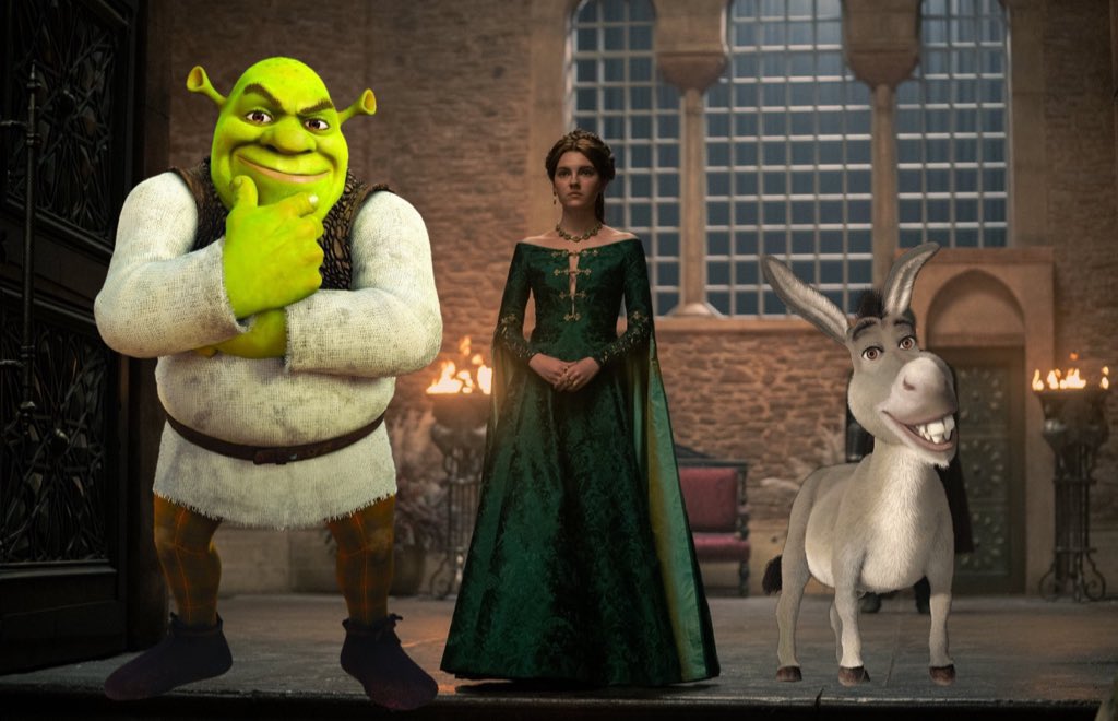 Zmajeva hiša in Shrek