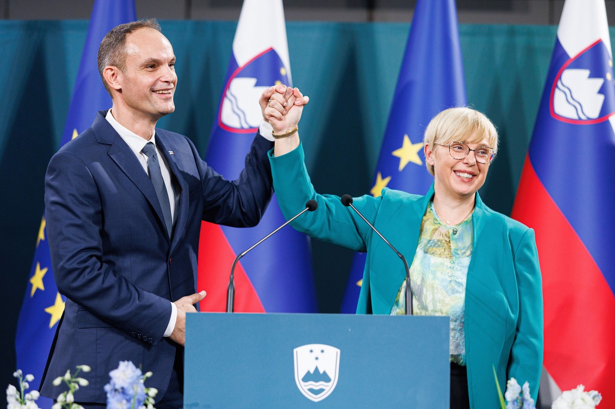 Nataša Pirc Musar, Anže Logar