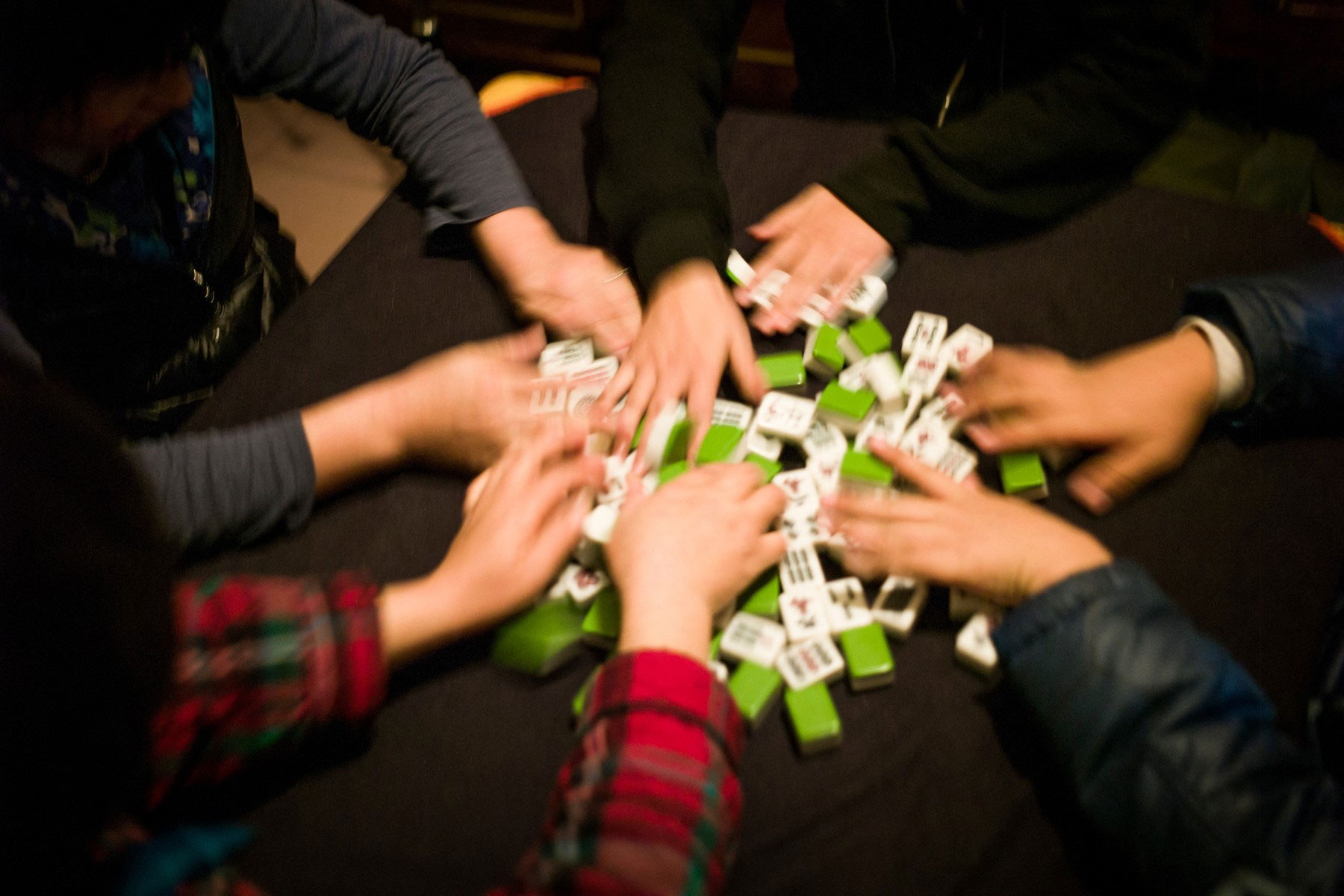 druzabna igra, mahjong