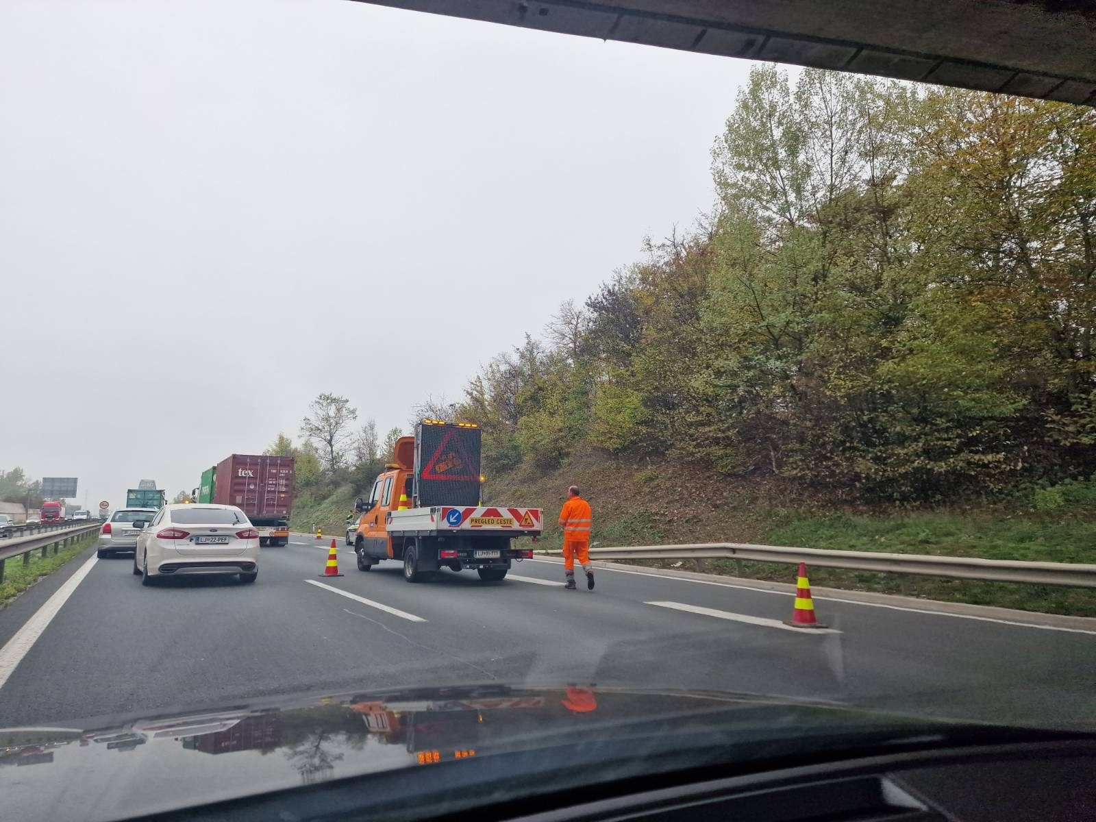 nesreča pri Šentjakobu, prometna nerseča