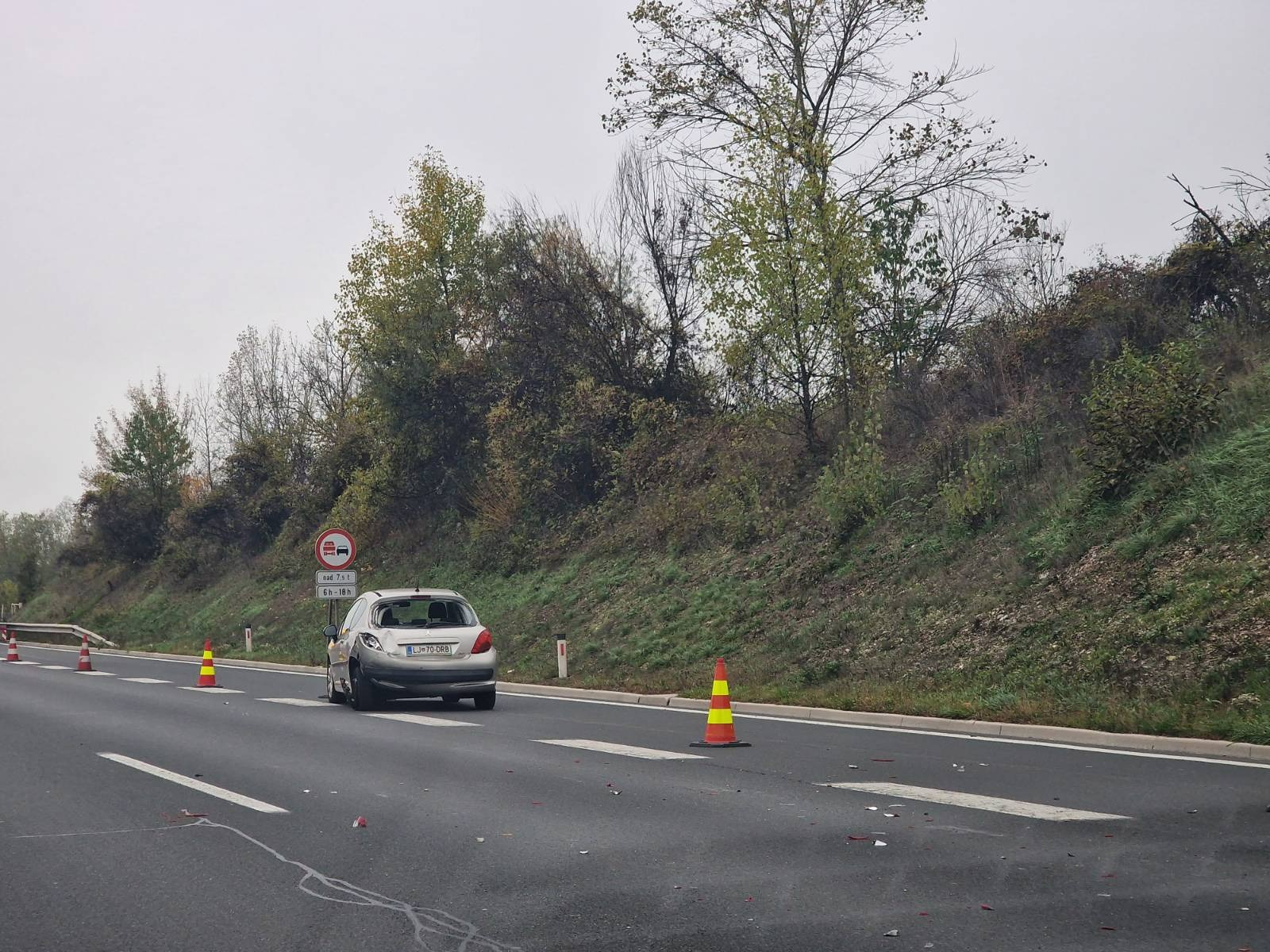 nesreča pri Šentjakobu, prometna nerseča