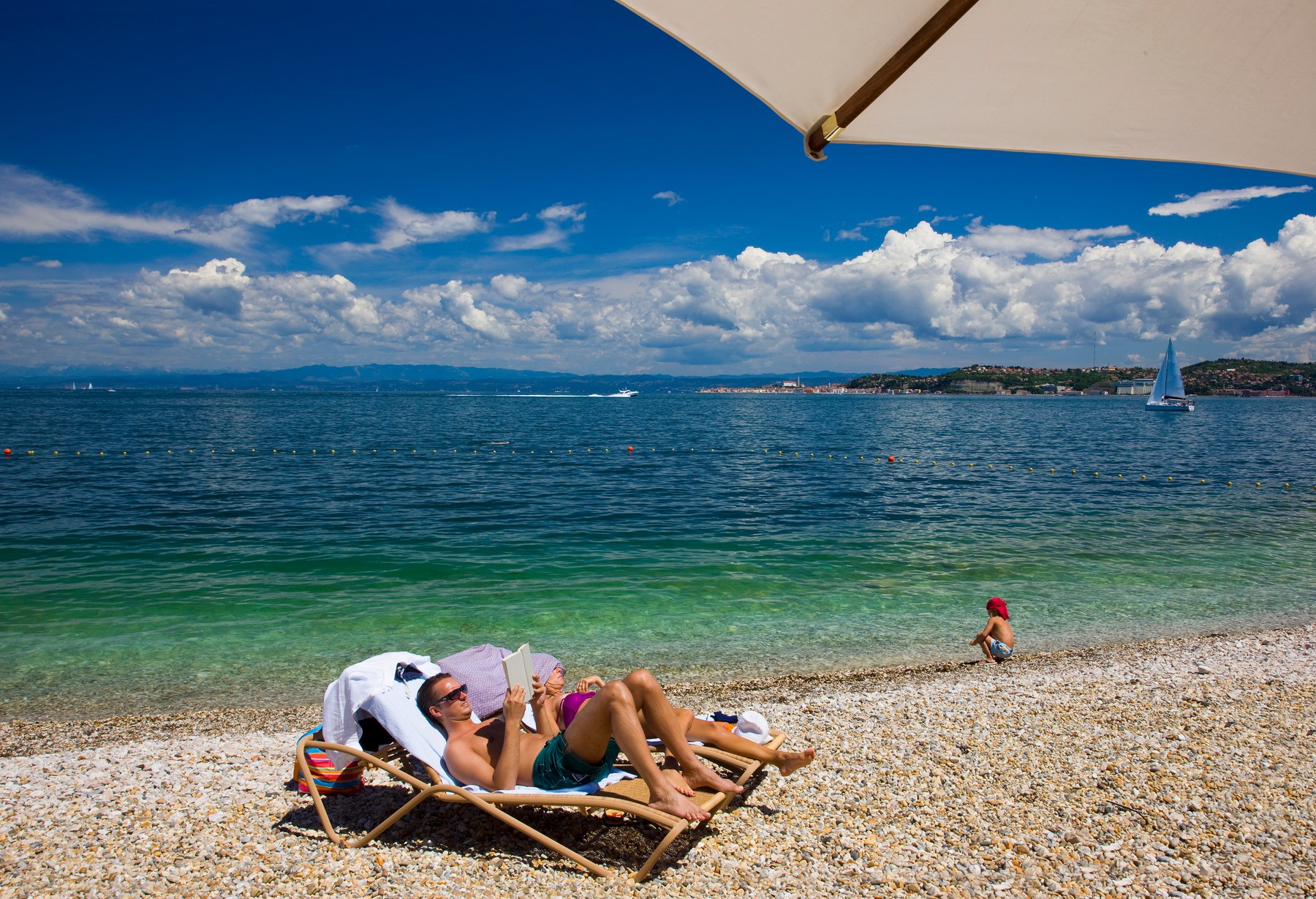 Plaža, Morje, Portorož, Piran