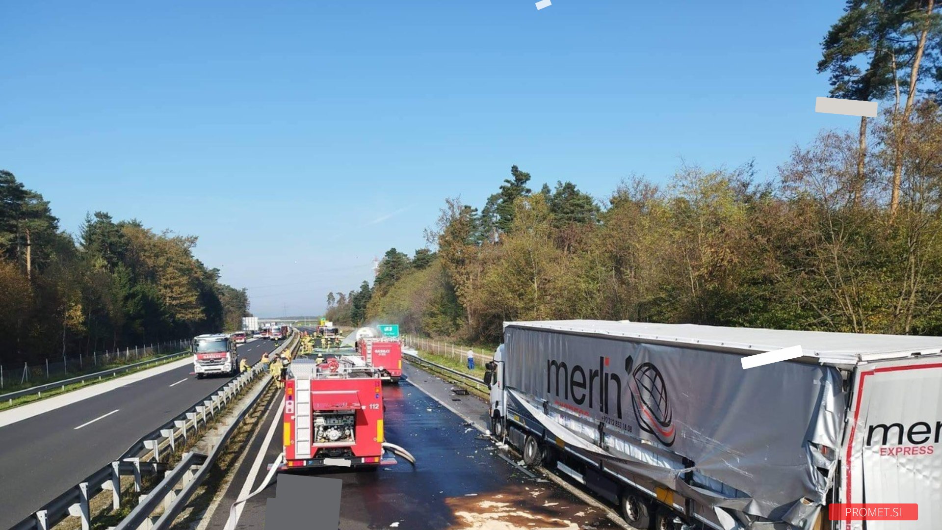 Nesreča na podravski avtocesti