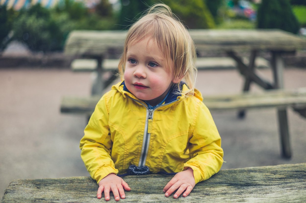 otrok, zima, oblačila