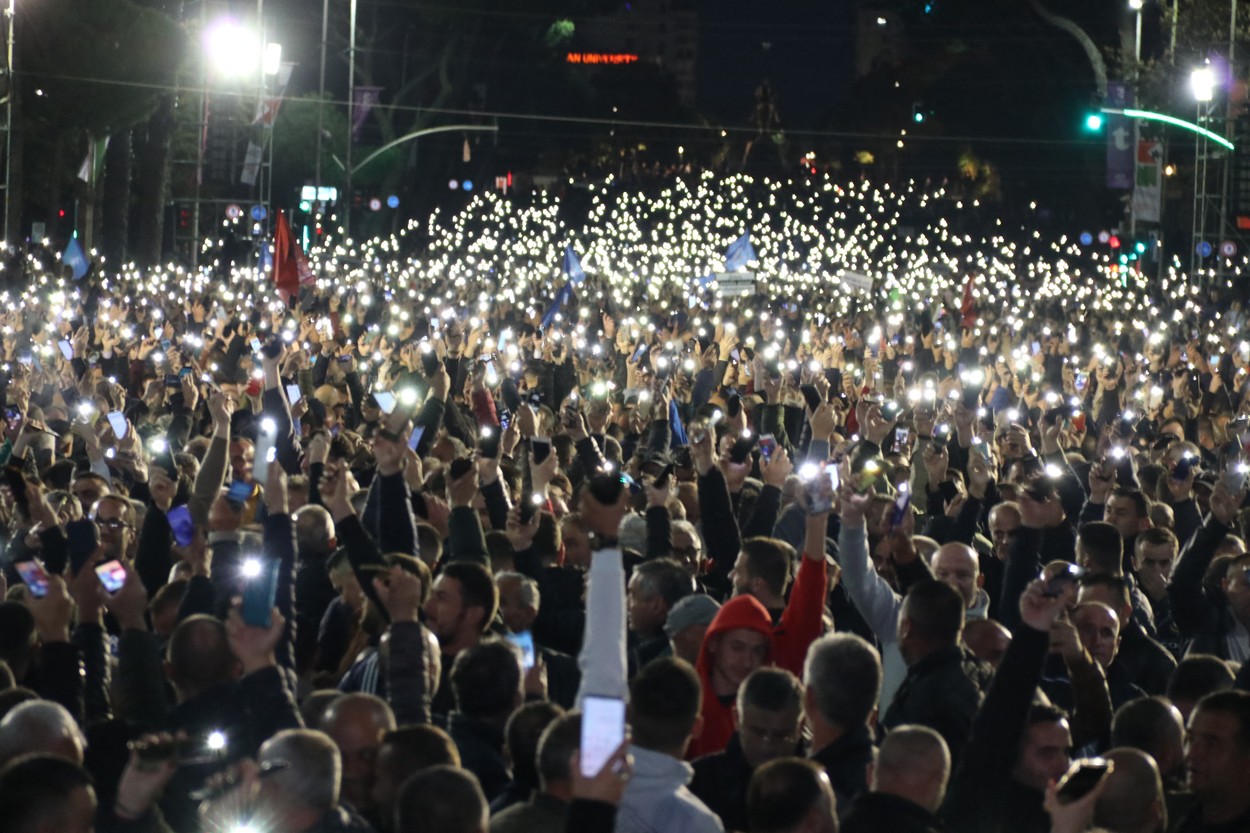 Protivladni protesti v Albaniji