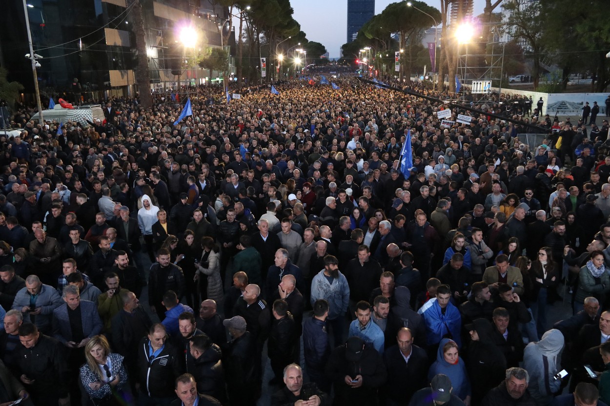 Protivladni protesti v Albaniji