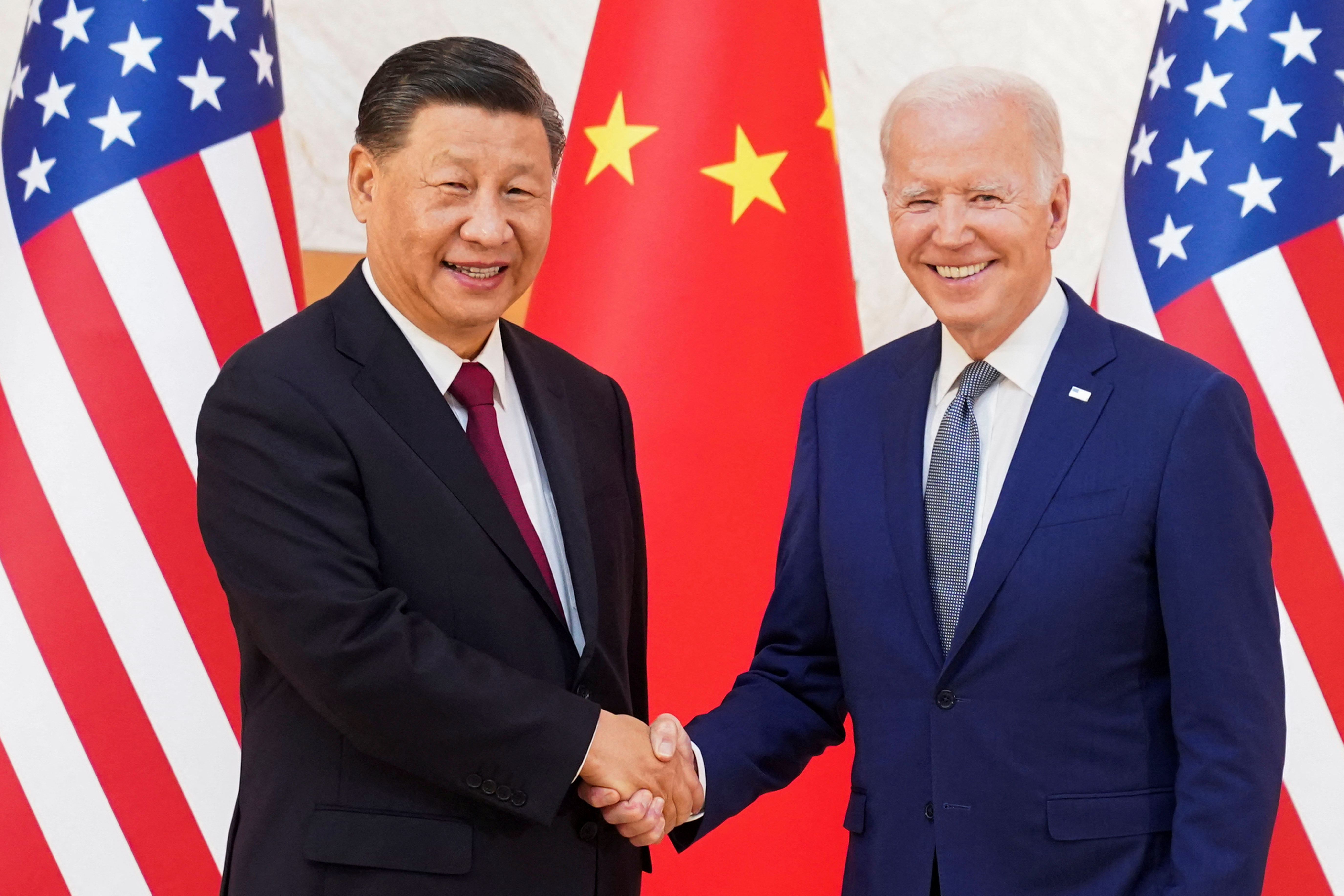 Xi Jinping, Joe Biden