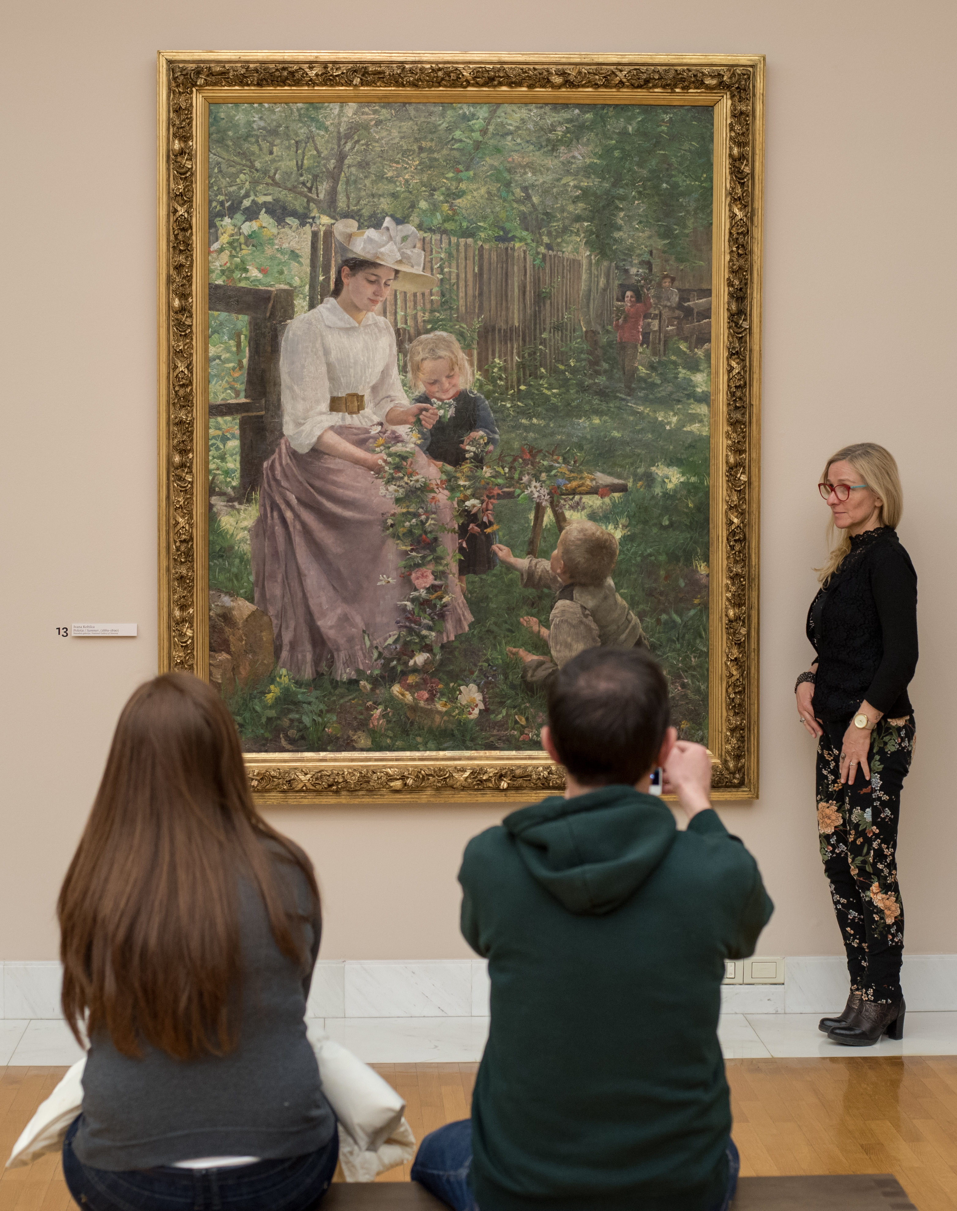 Narodna galerija, Ivana Kobilca, poletje