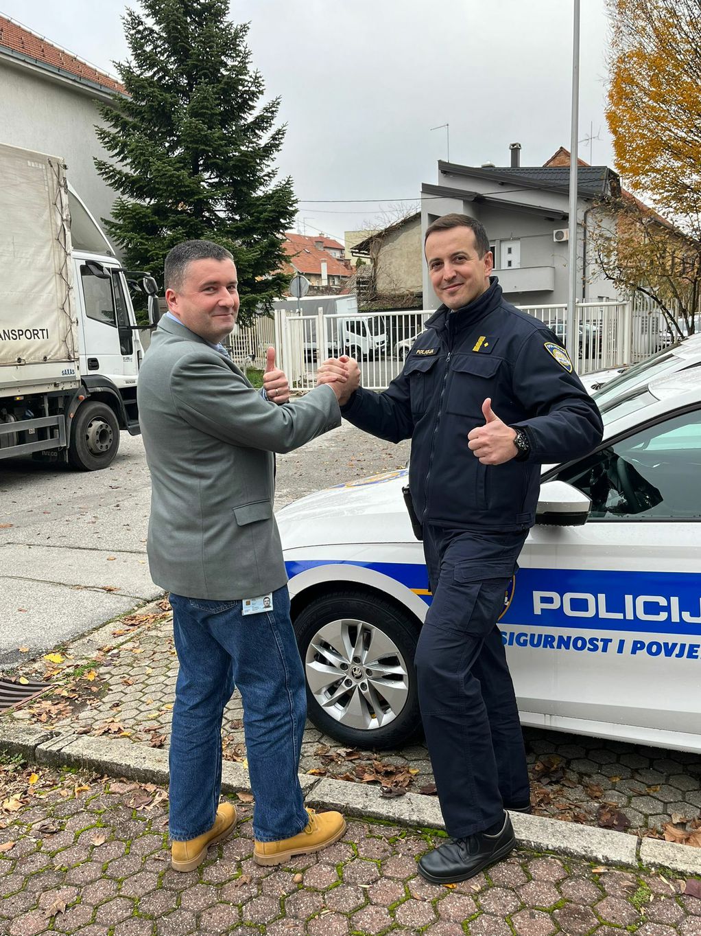 zagrebška policista