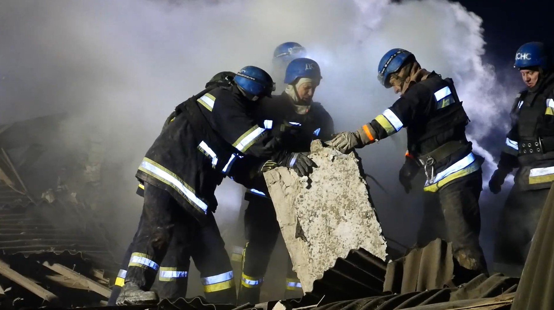 Ruševine porodnišnice v mestu Vilniansk