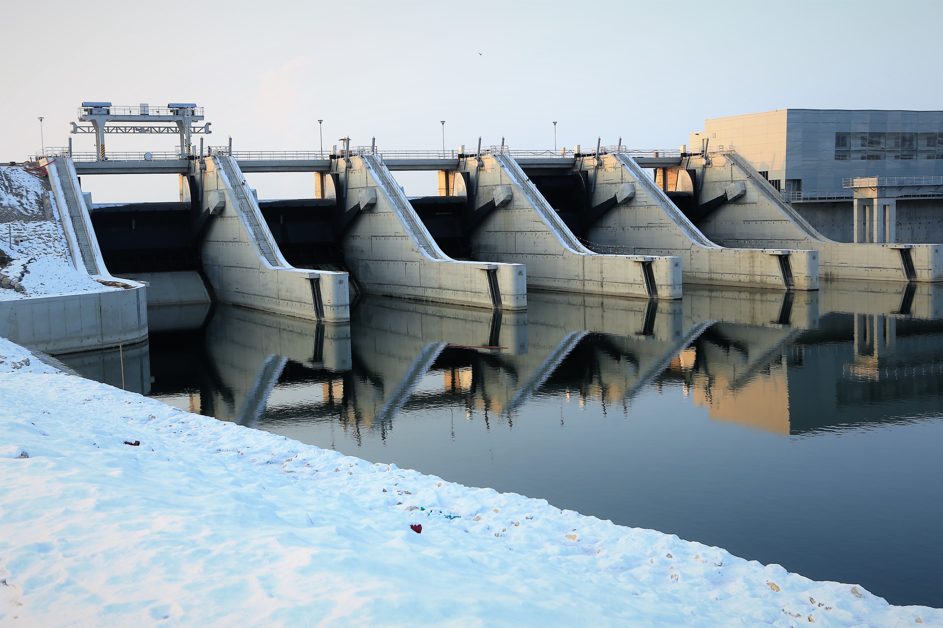 Gradnja elektrarna Brezice