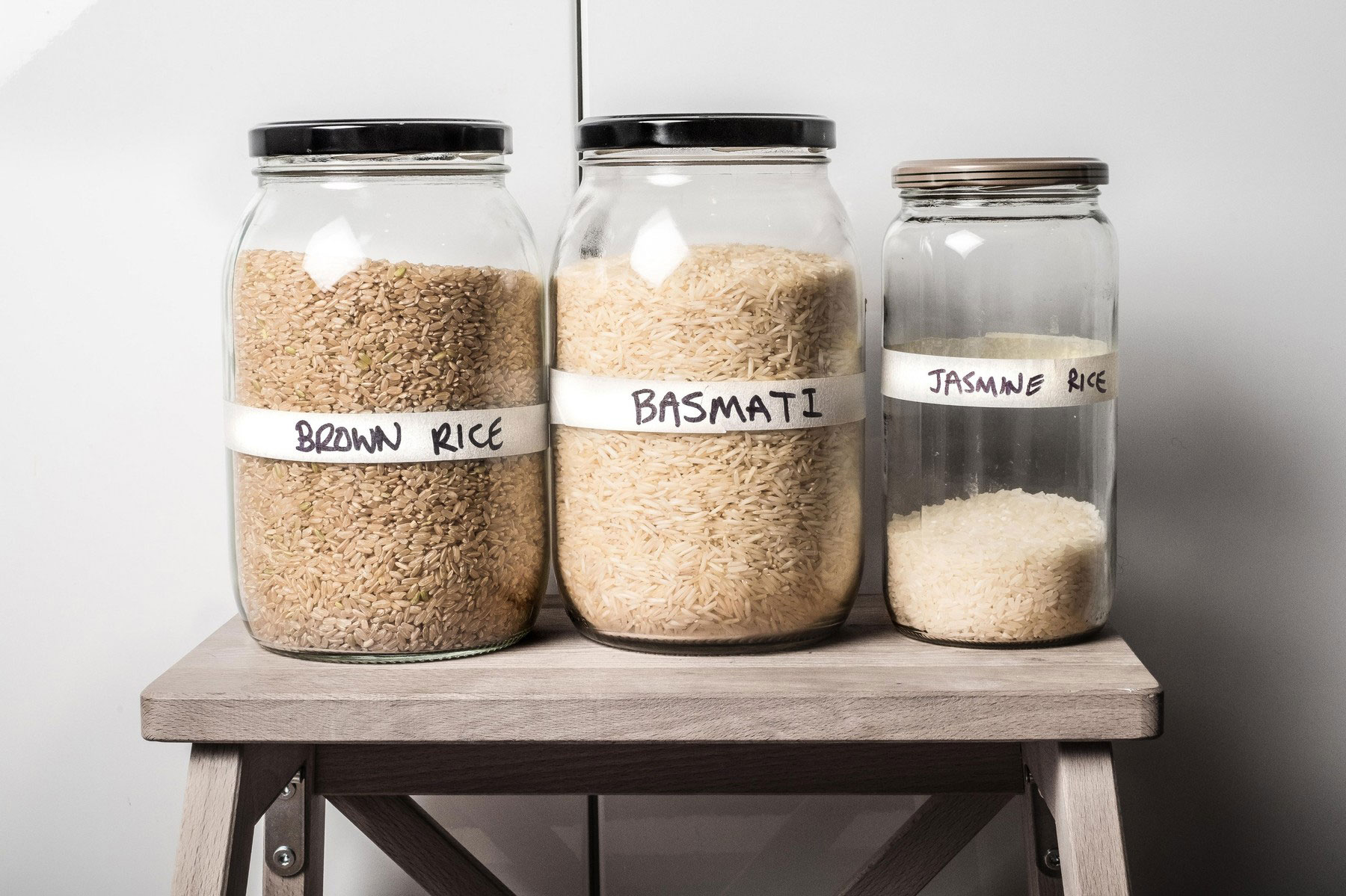 riz, kozarec, prucka