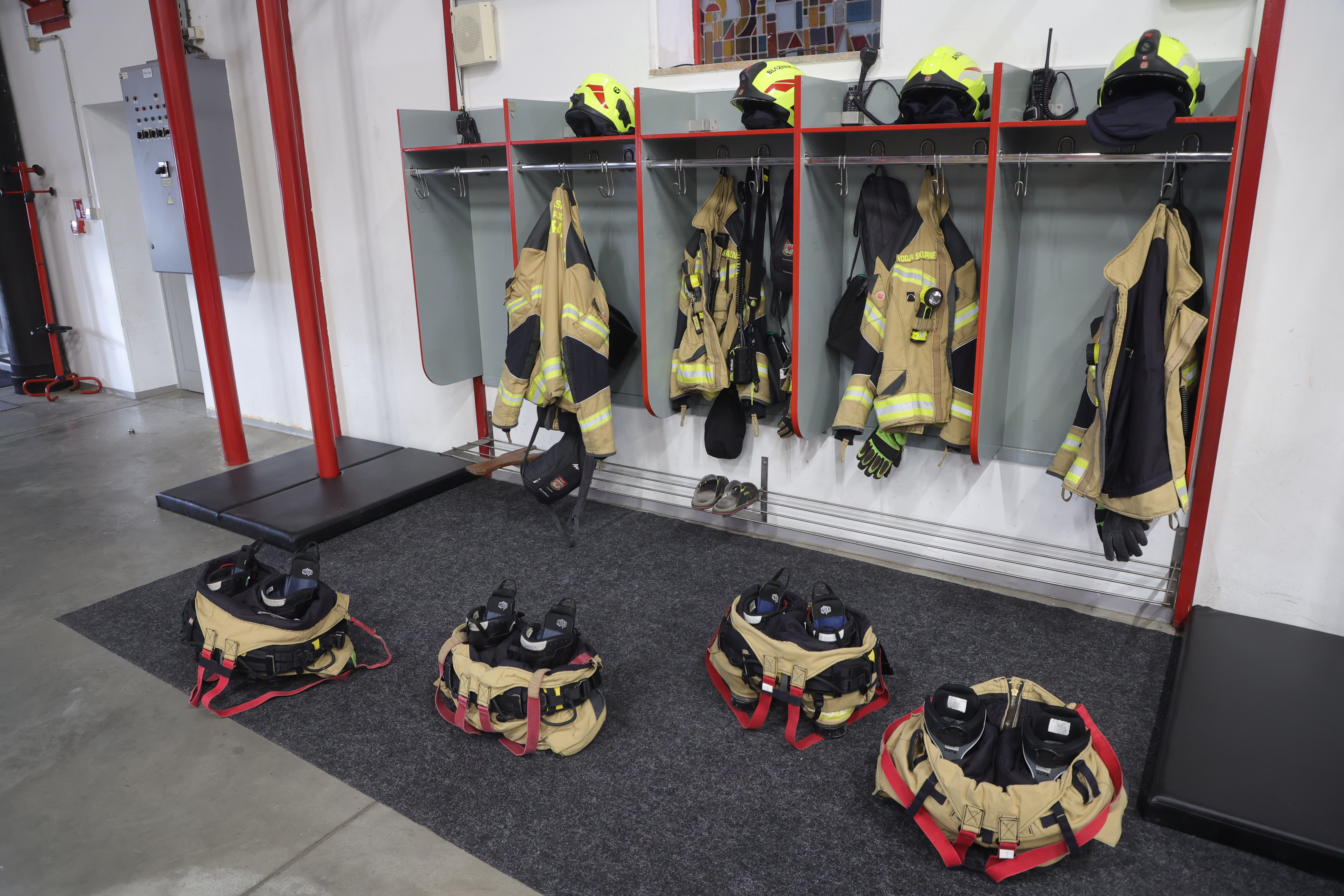 GARS, oprema, gasilci, Kranj