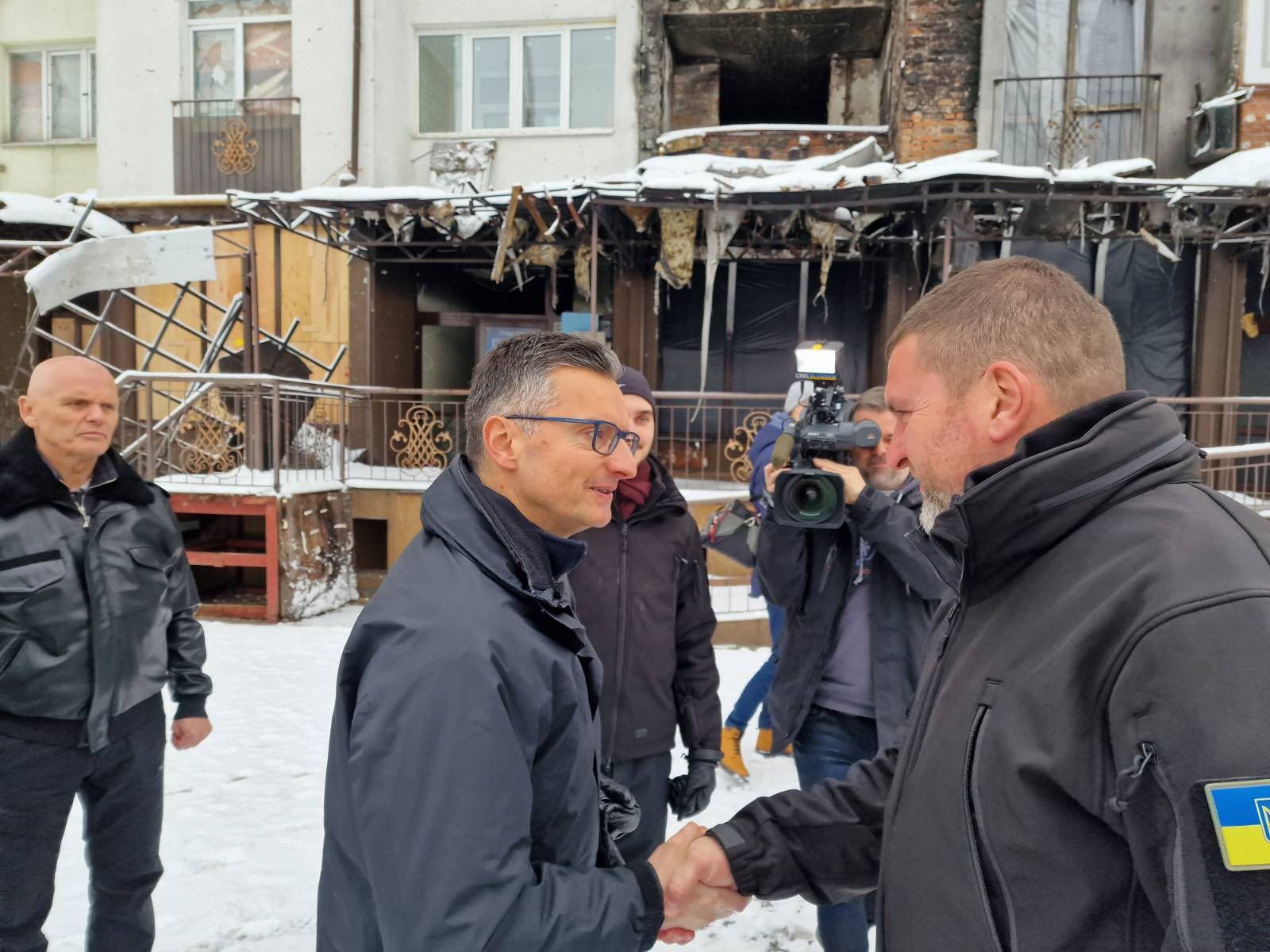 ukrajina,minister,marjan šarec,vojna,kijev