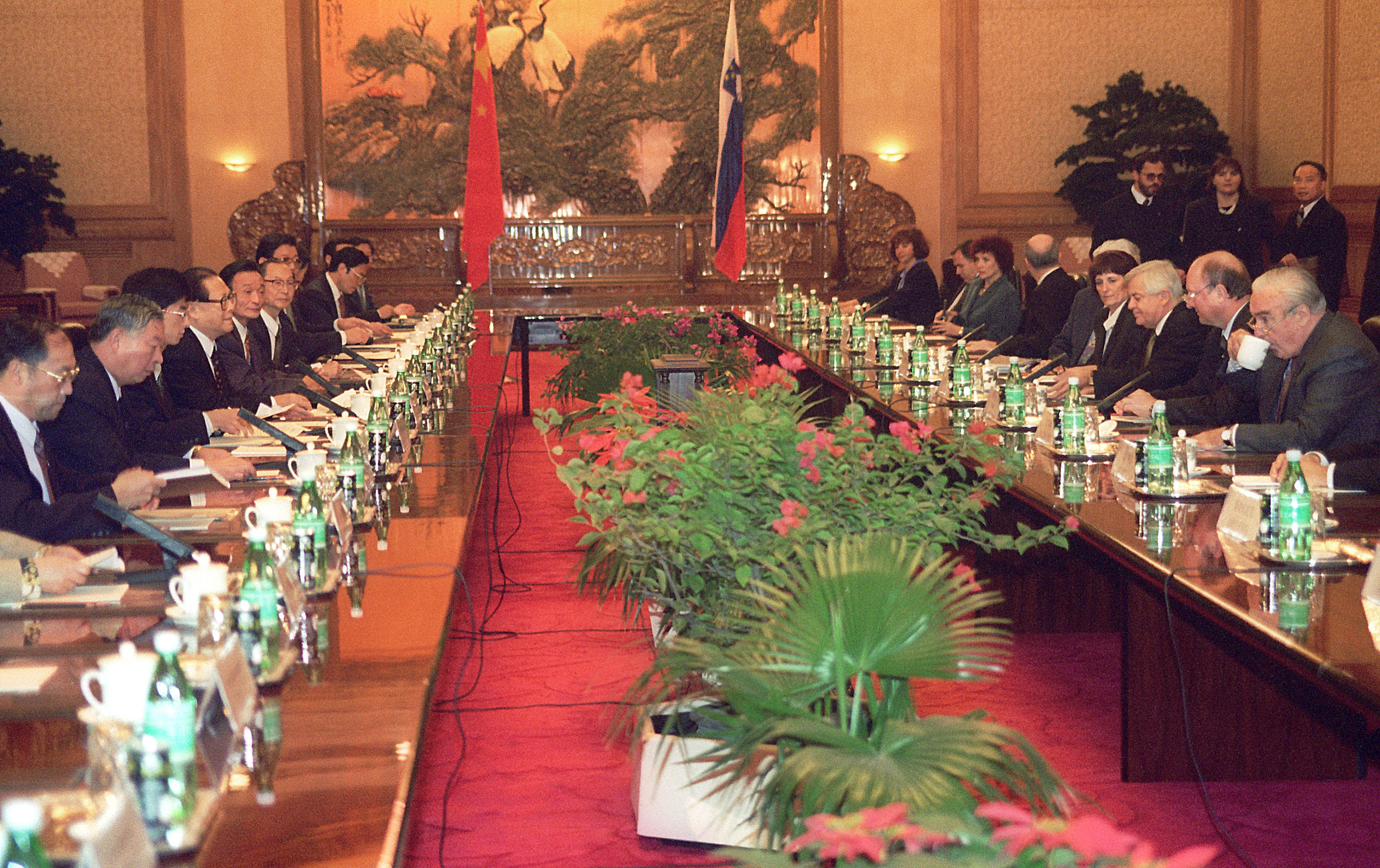 Janez Drnovšek, Džjang Dzemin