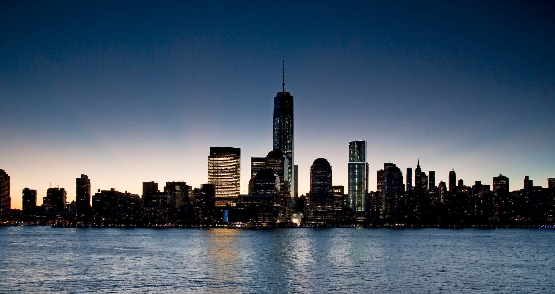 New York City skyline, New York, United States