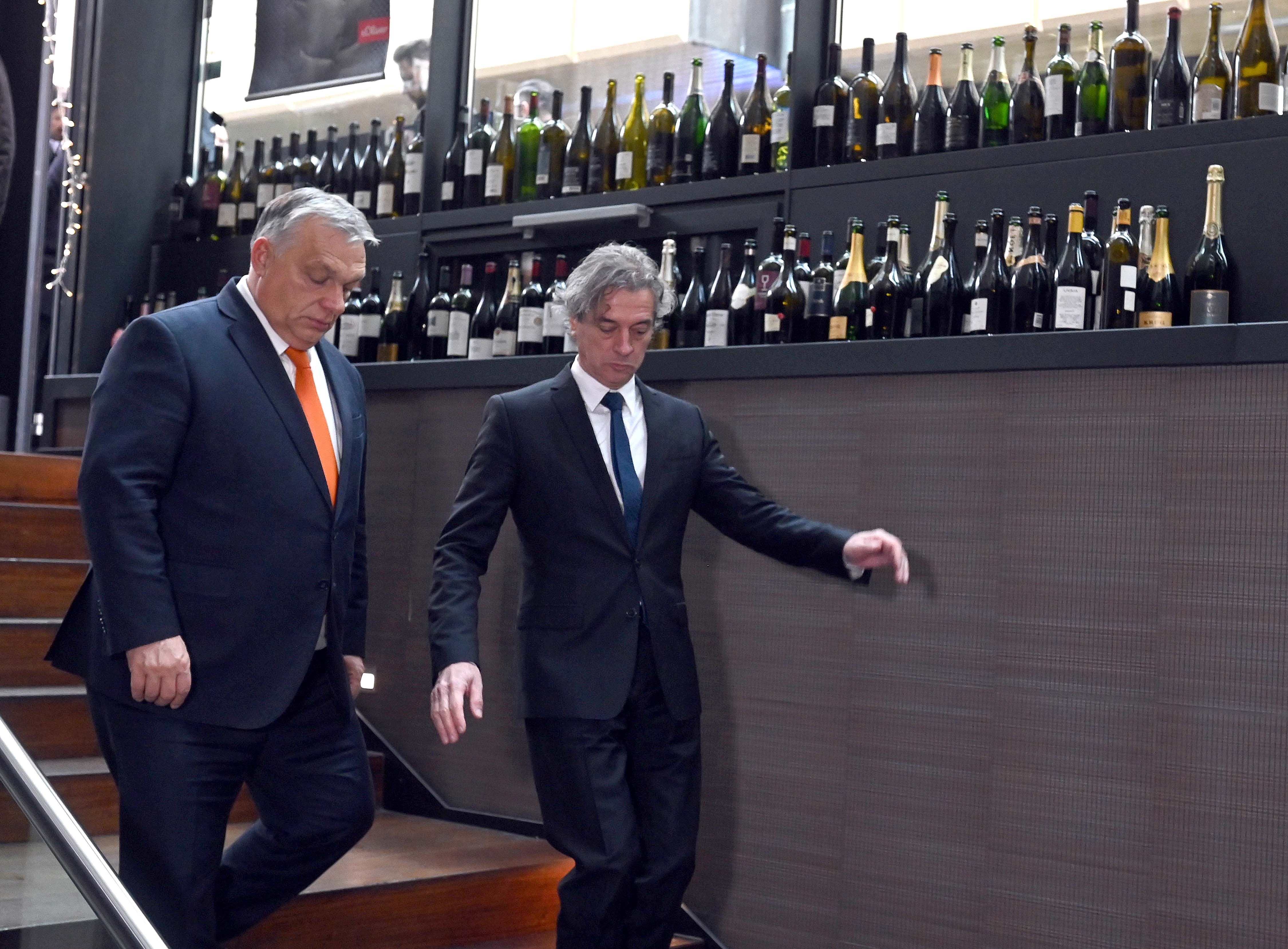 Robert Golob in Viktor Orban