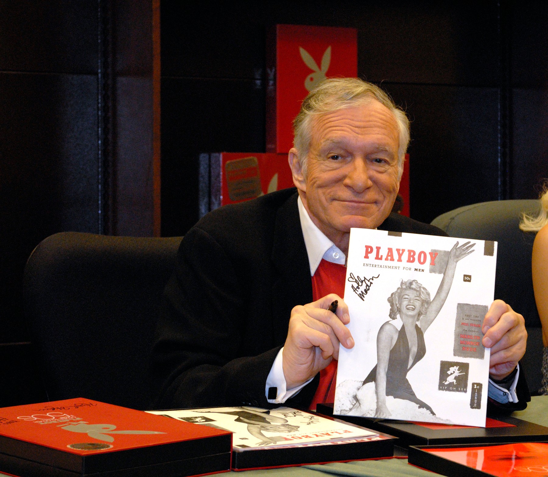 hugh hefner, playboy