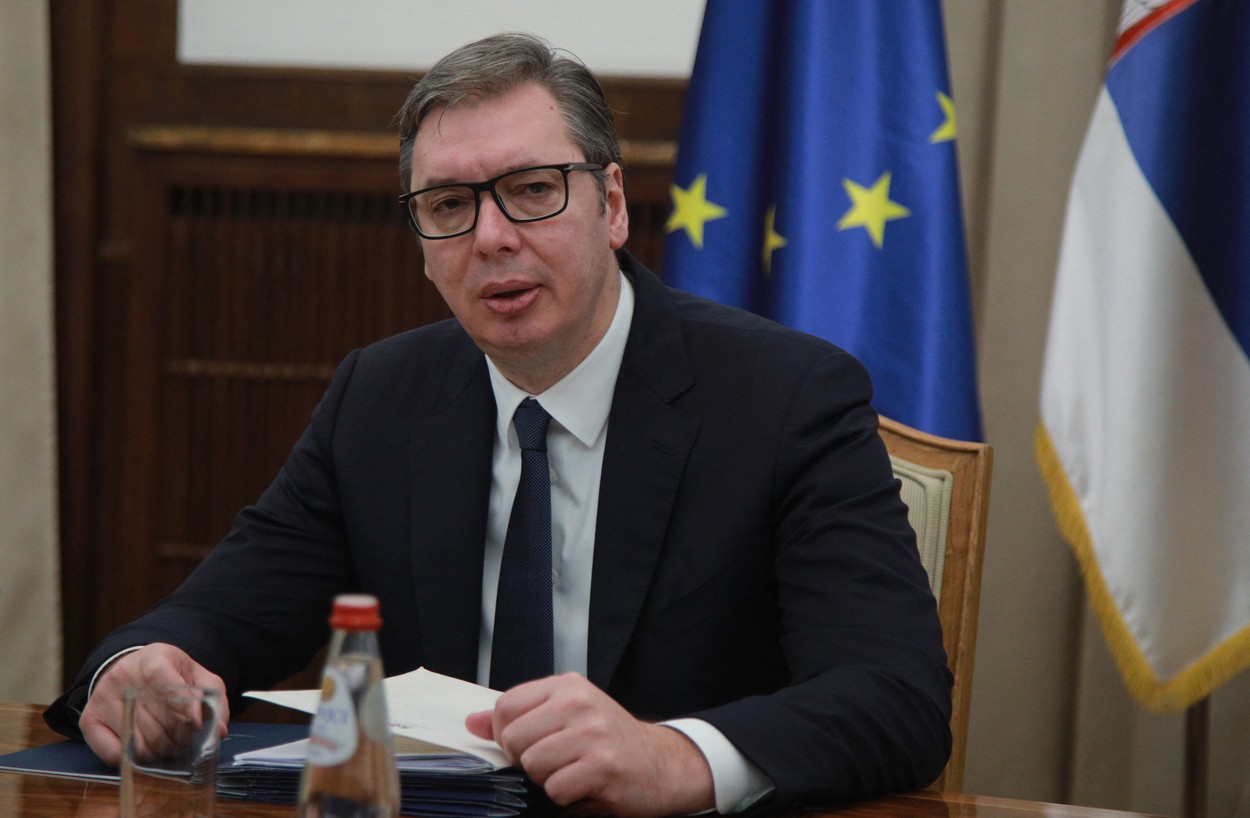 Serbski predsednik Aleksandar Vučić