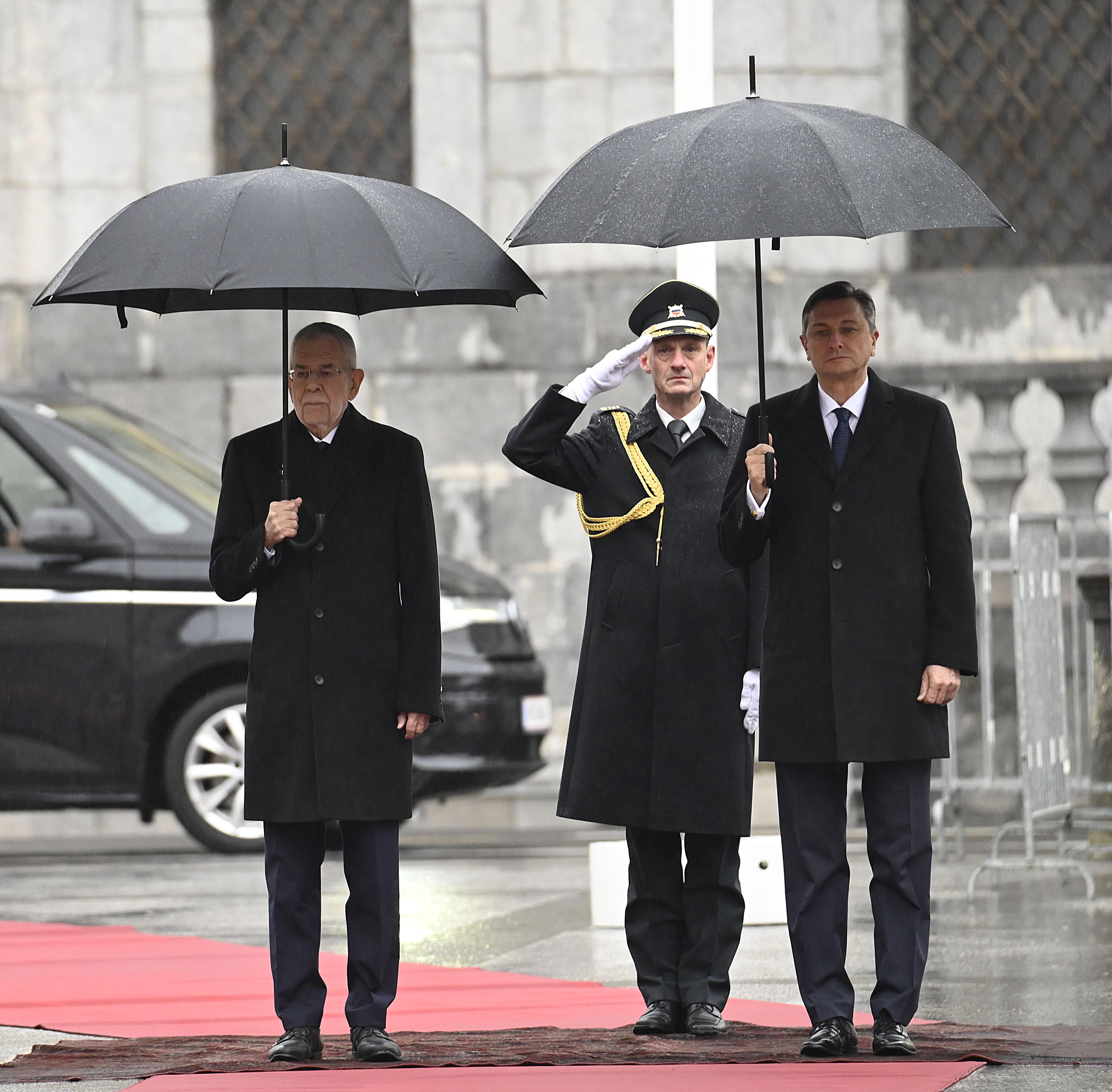 Borut Pahor in Alexander Van der Bellen