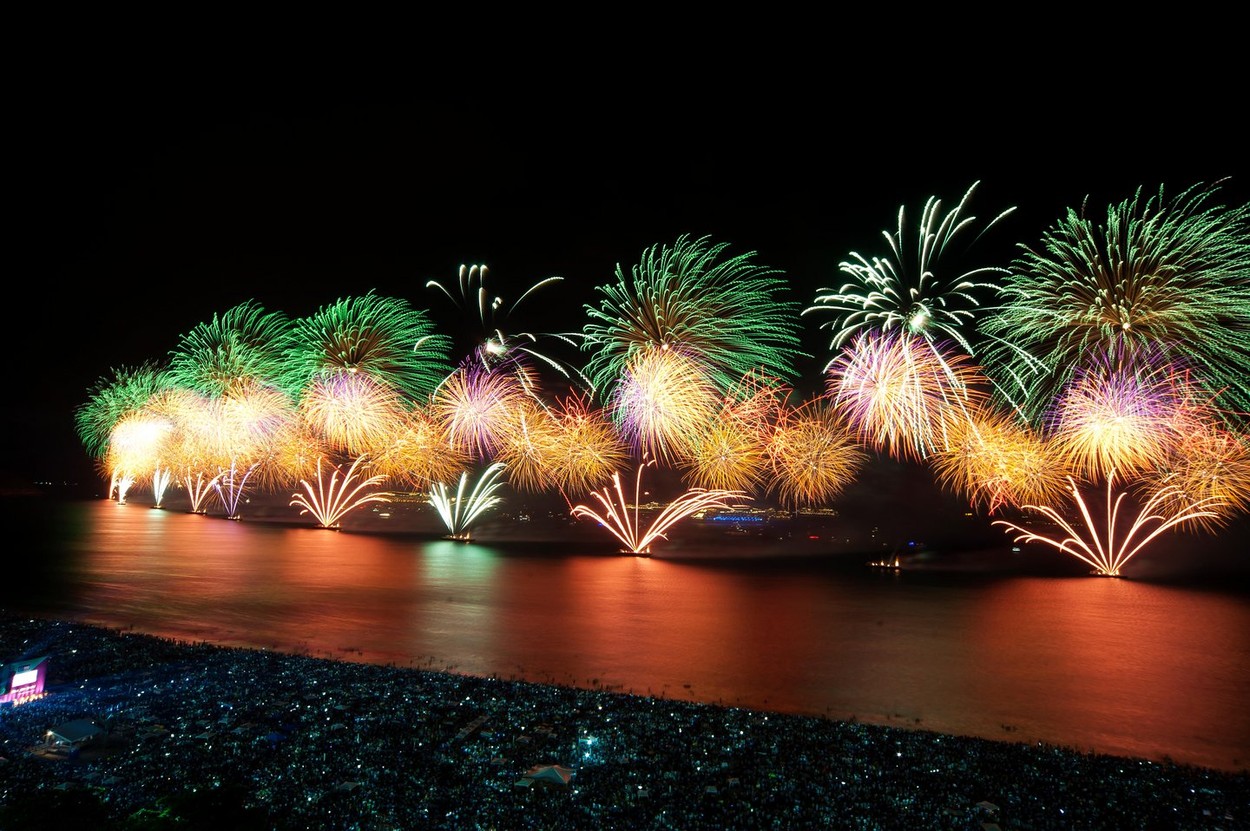 Silvestrovo v Riu de Janeiru