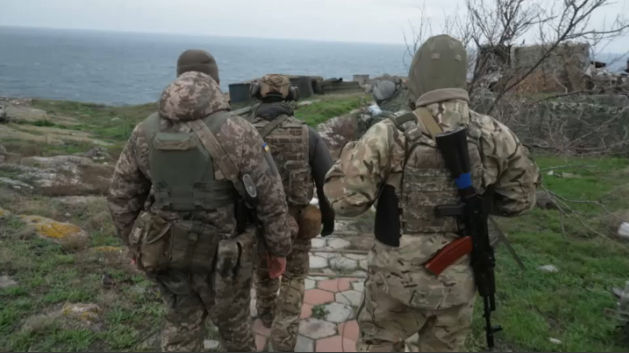 kačji otok, vojna v ukrajini