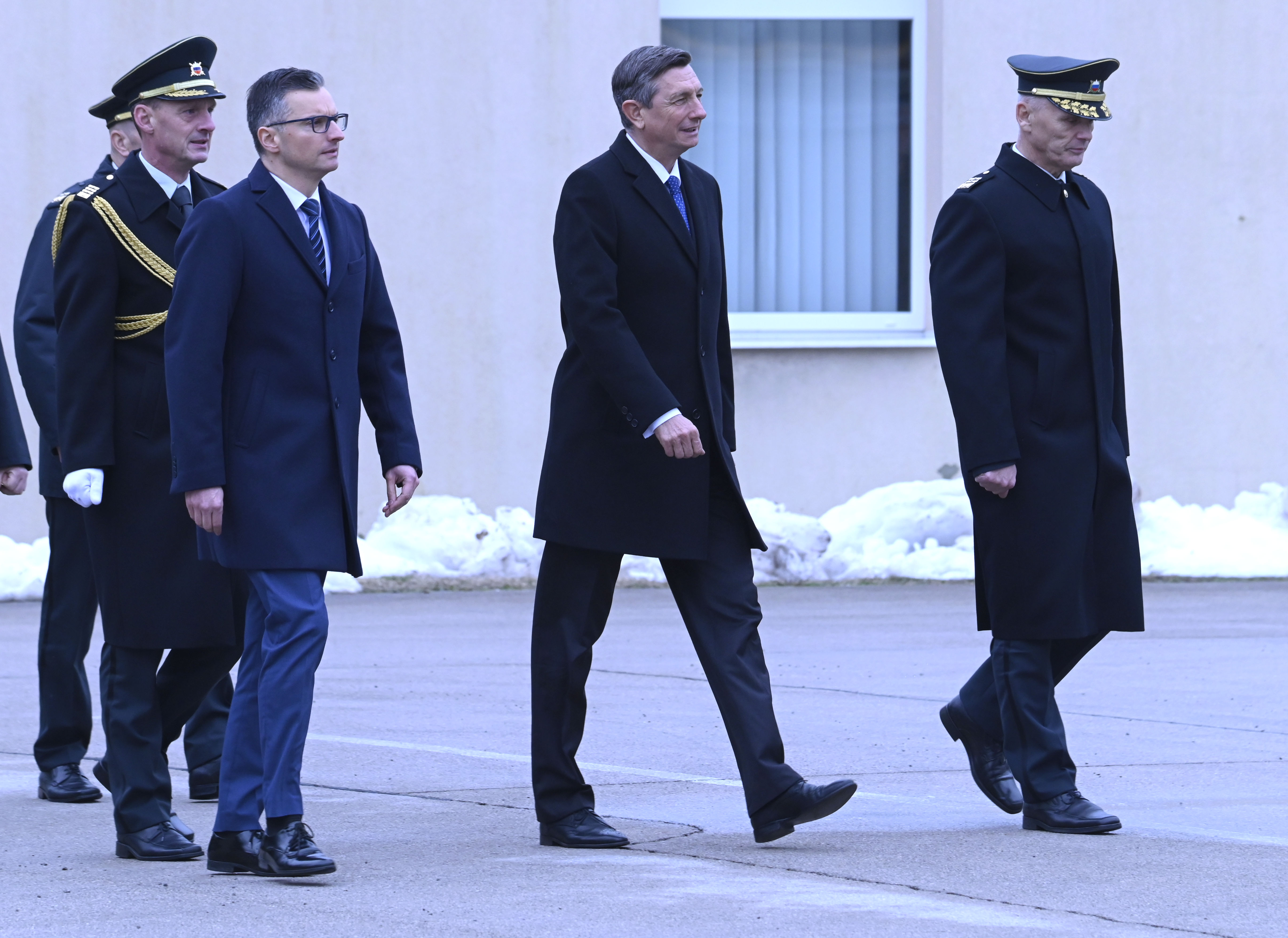 Poslovilni obisk predsednik Borut Pahor Slovenska vojska
