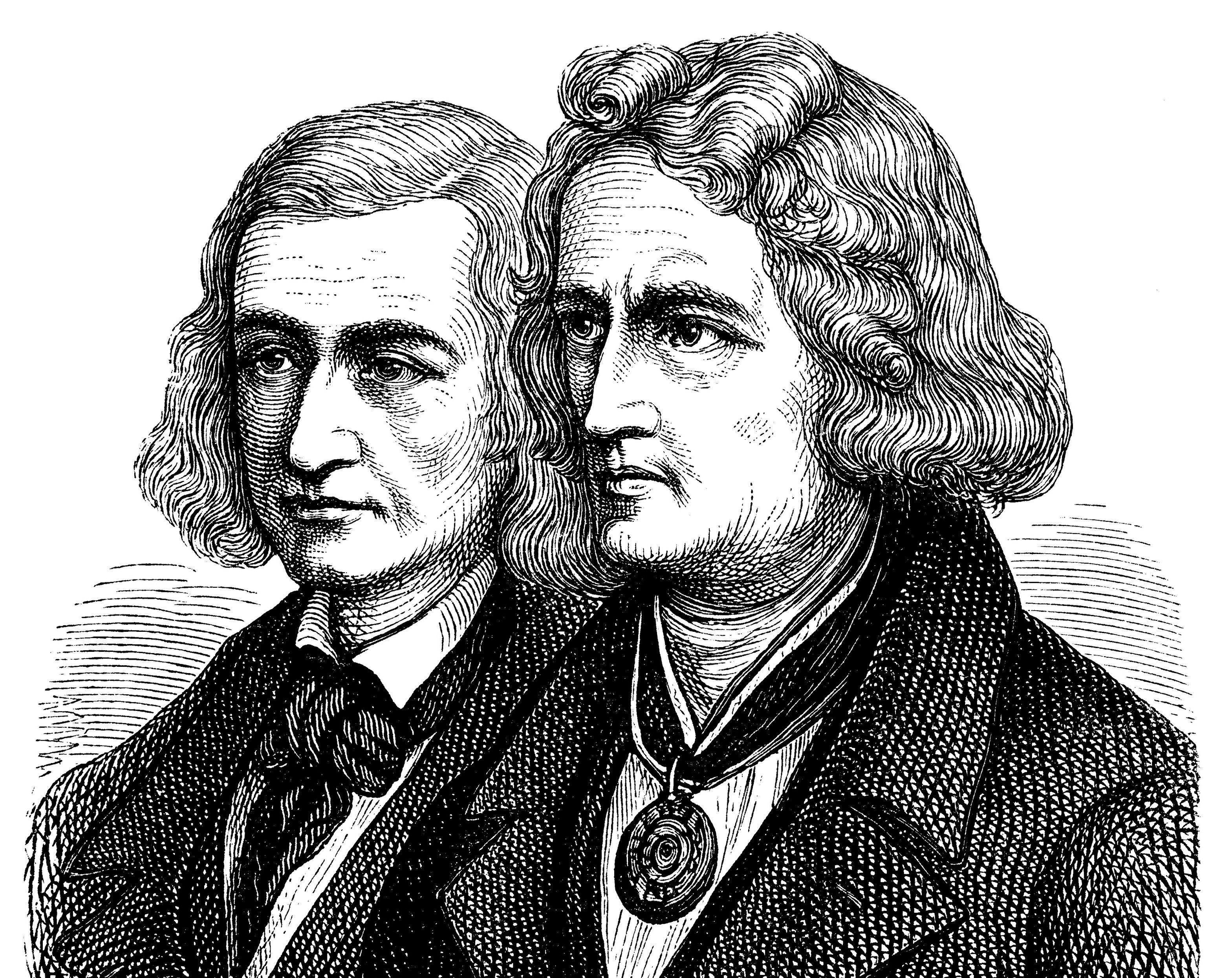 Brata Grimm, Jakob Grimm, Wilhelm Grimm,