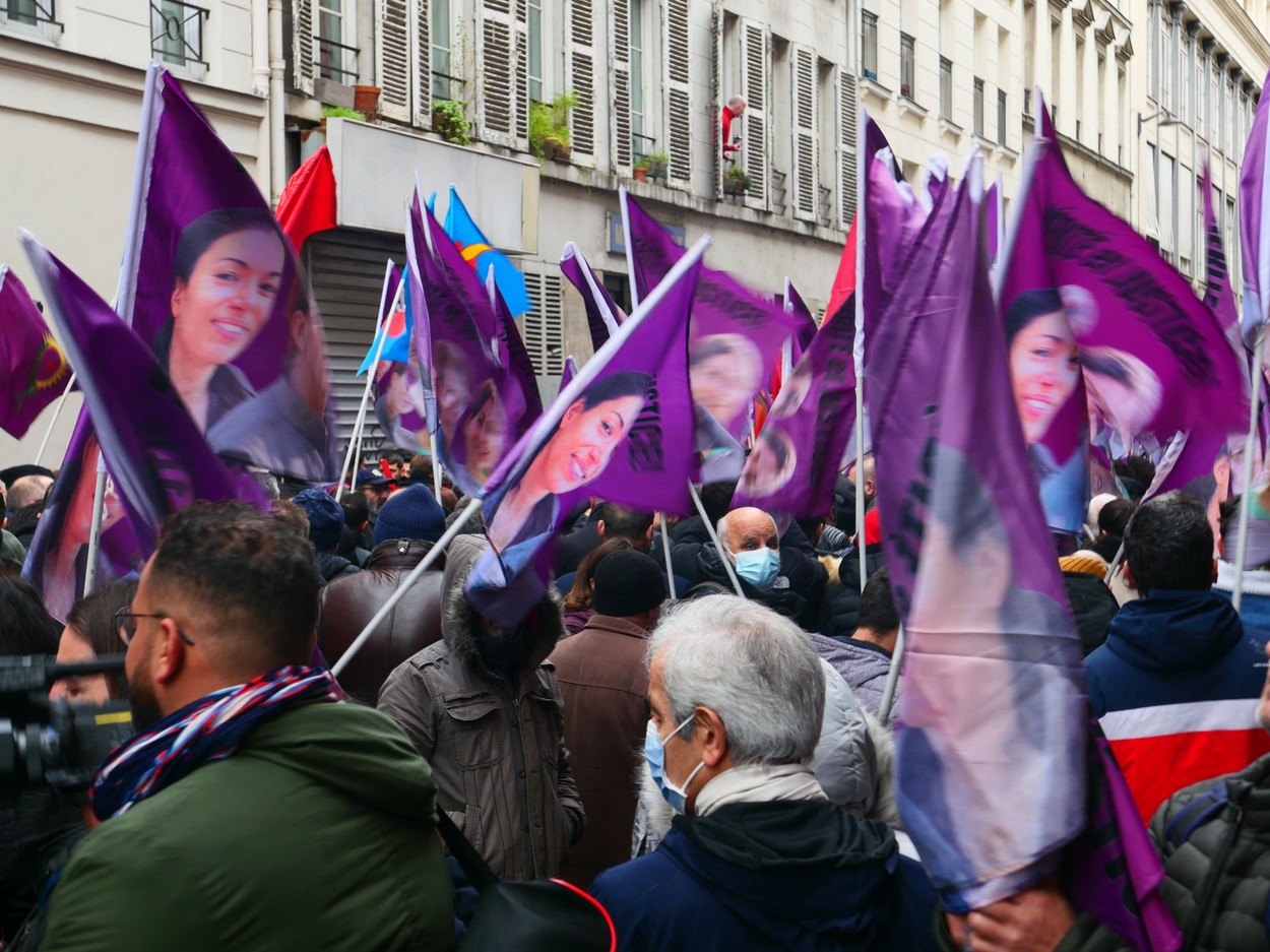 March In Tribute To The Victims Of The Racist Attack - Paris, France - 26 Dec 2022