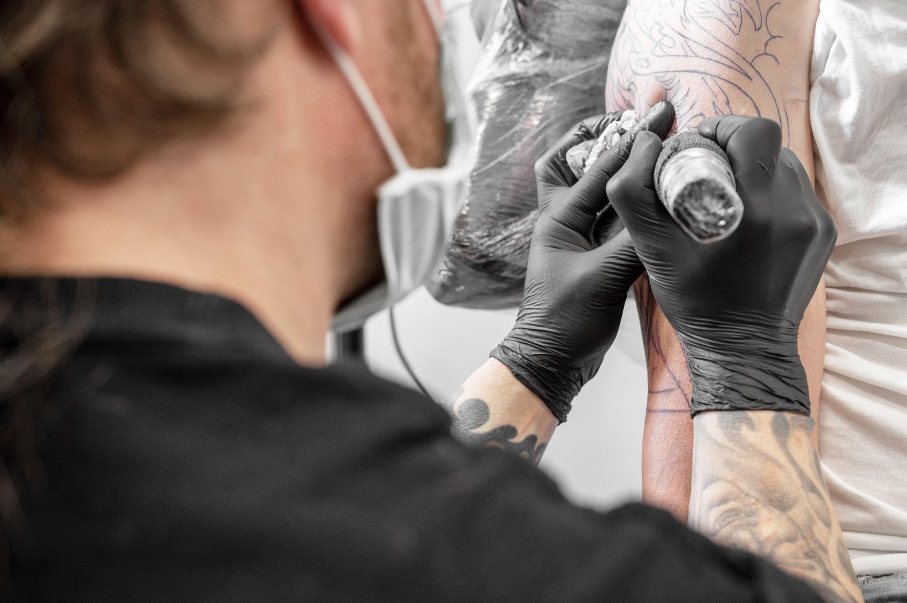 tetovaža, tatu, salon