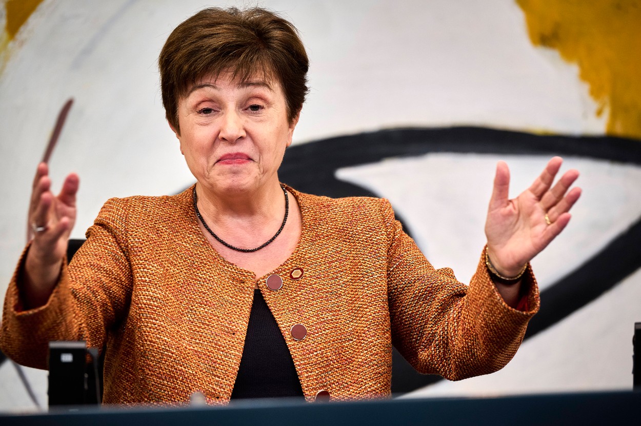 Kristalina Georgieva - IWF Direktorin - BK Scholz empfängt Vorsitzende der größten Wirtschafts- und Finanzorganisatione