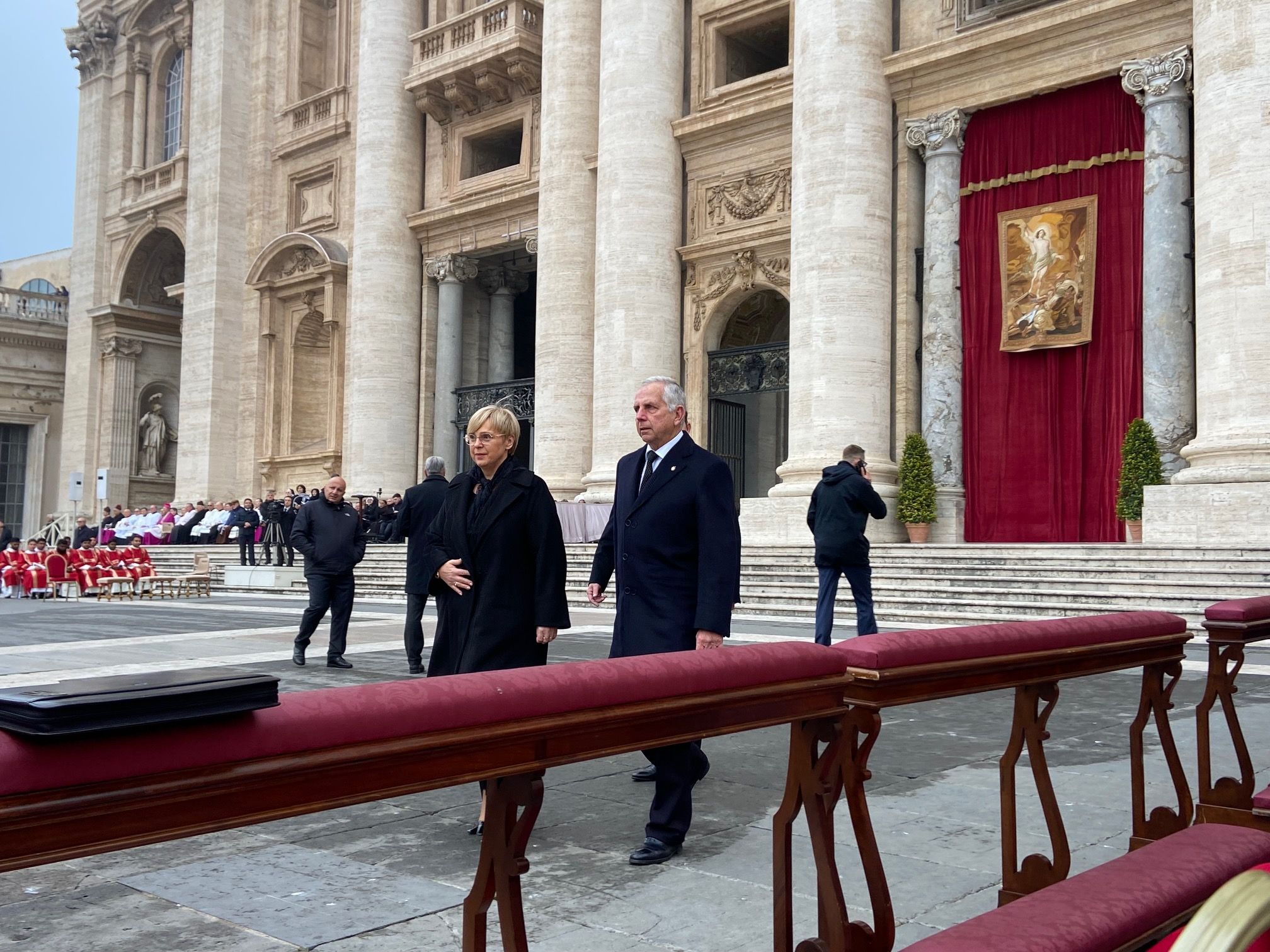 Pirc Musar v Vatikanu