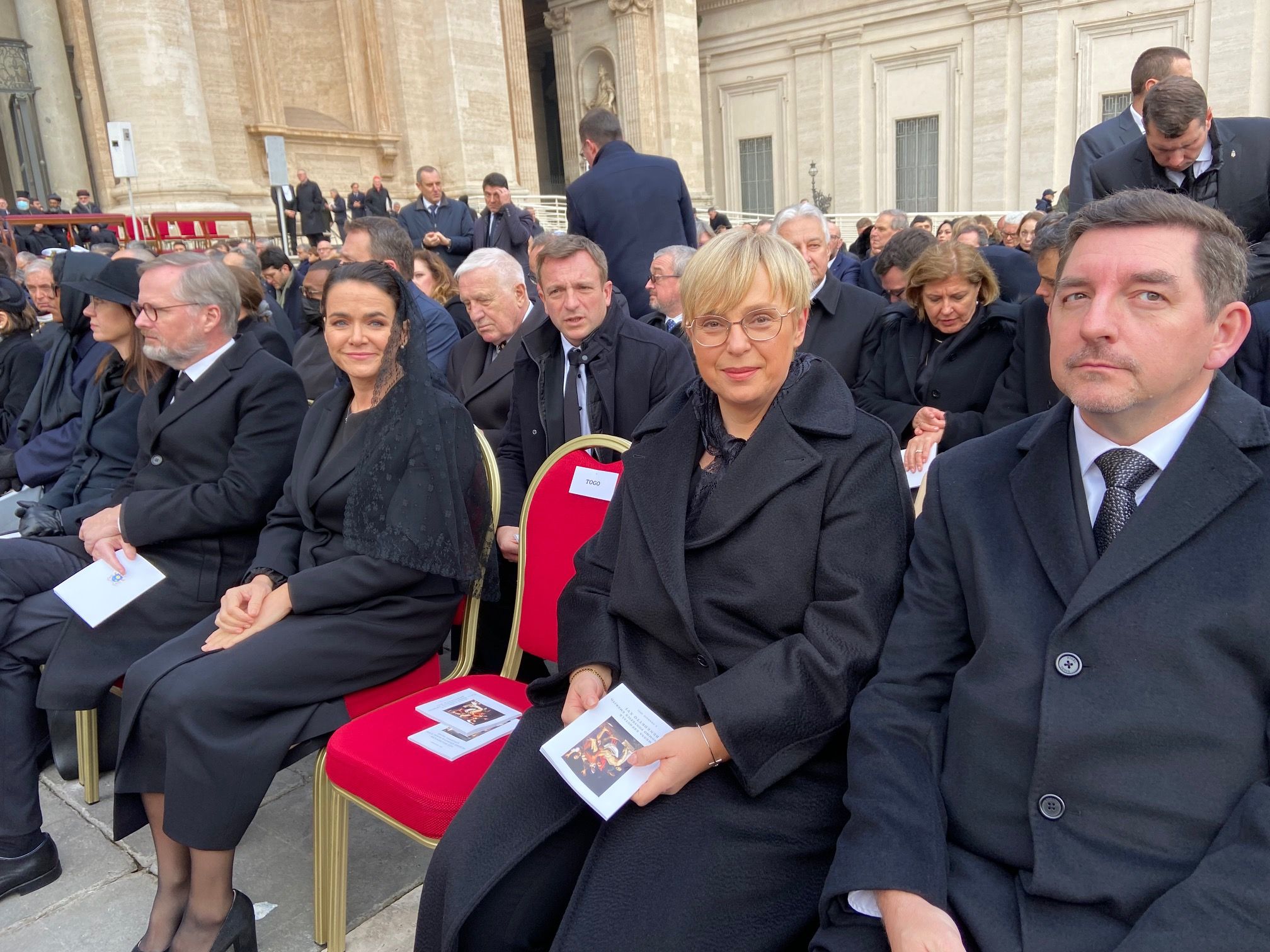 Pirc Musar v Vatikanu