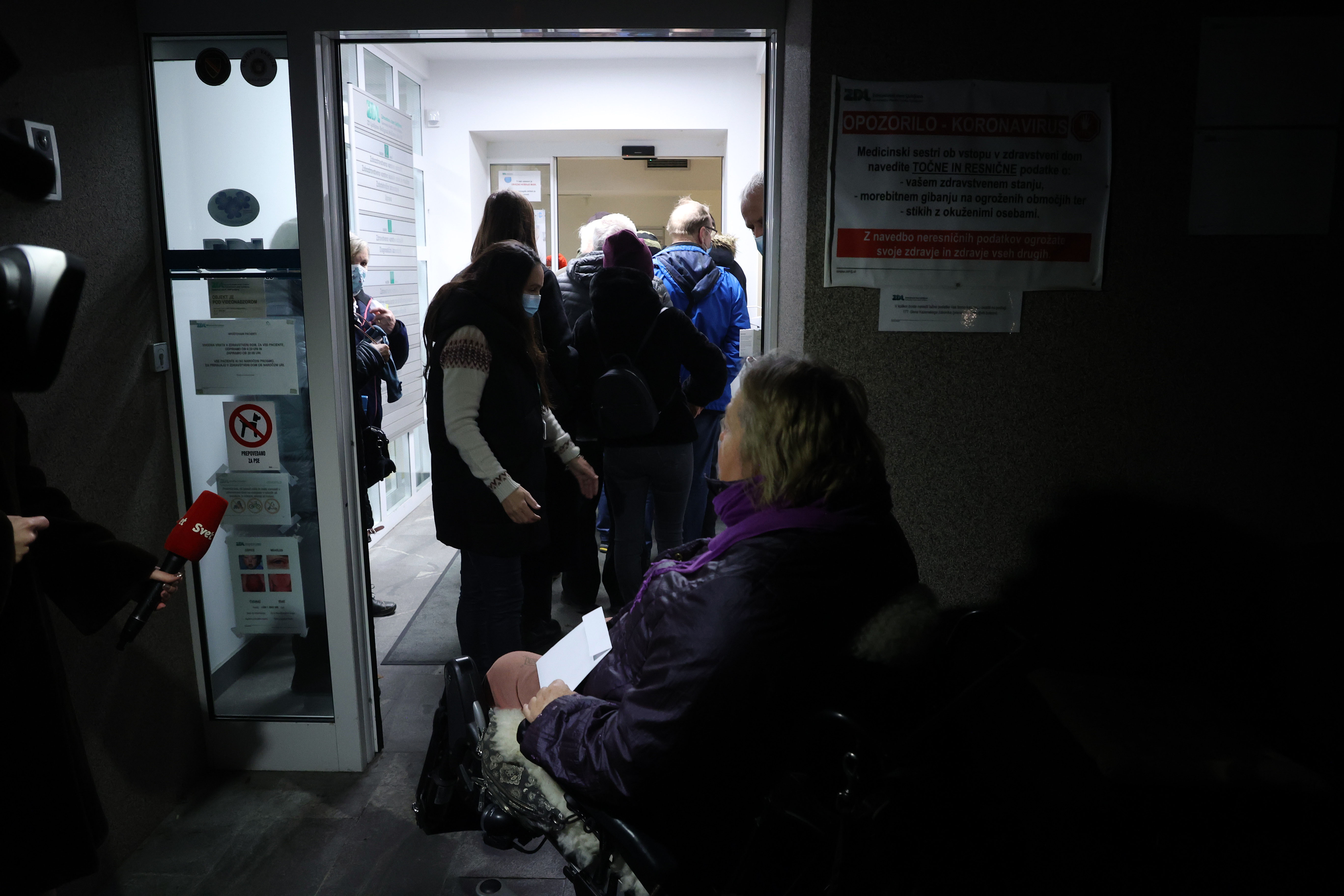 ZD Bežigrad, gužva