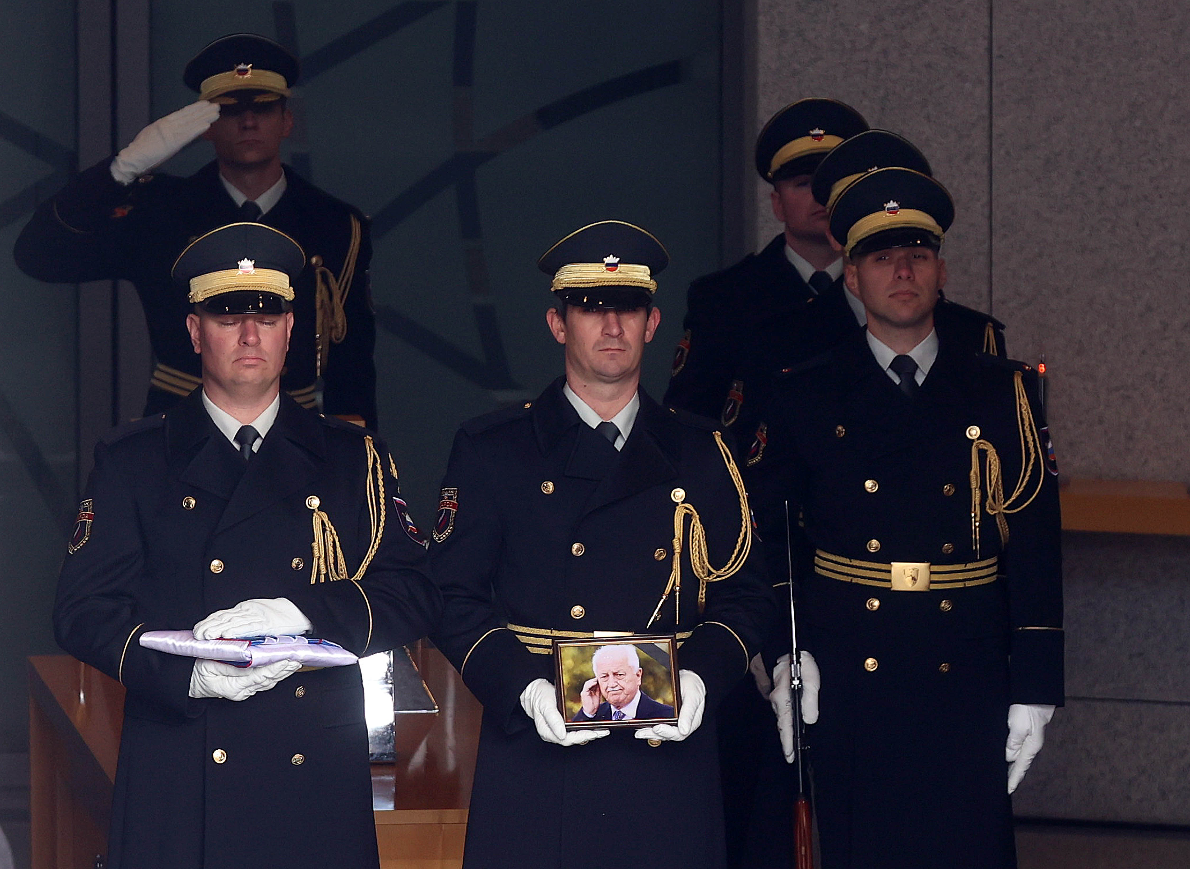 Janez Zemljarič, pogreb