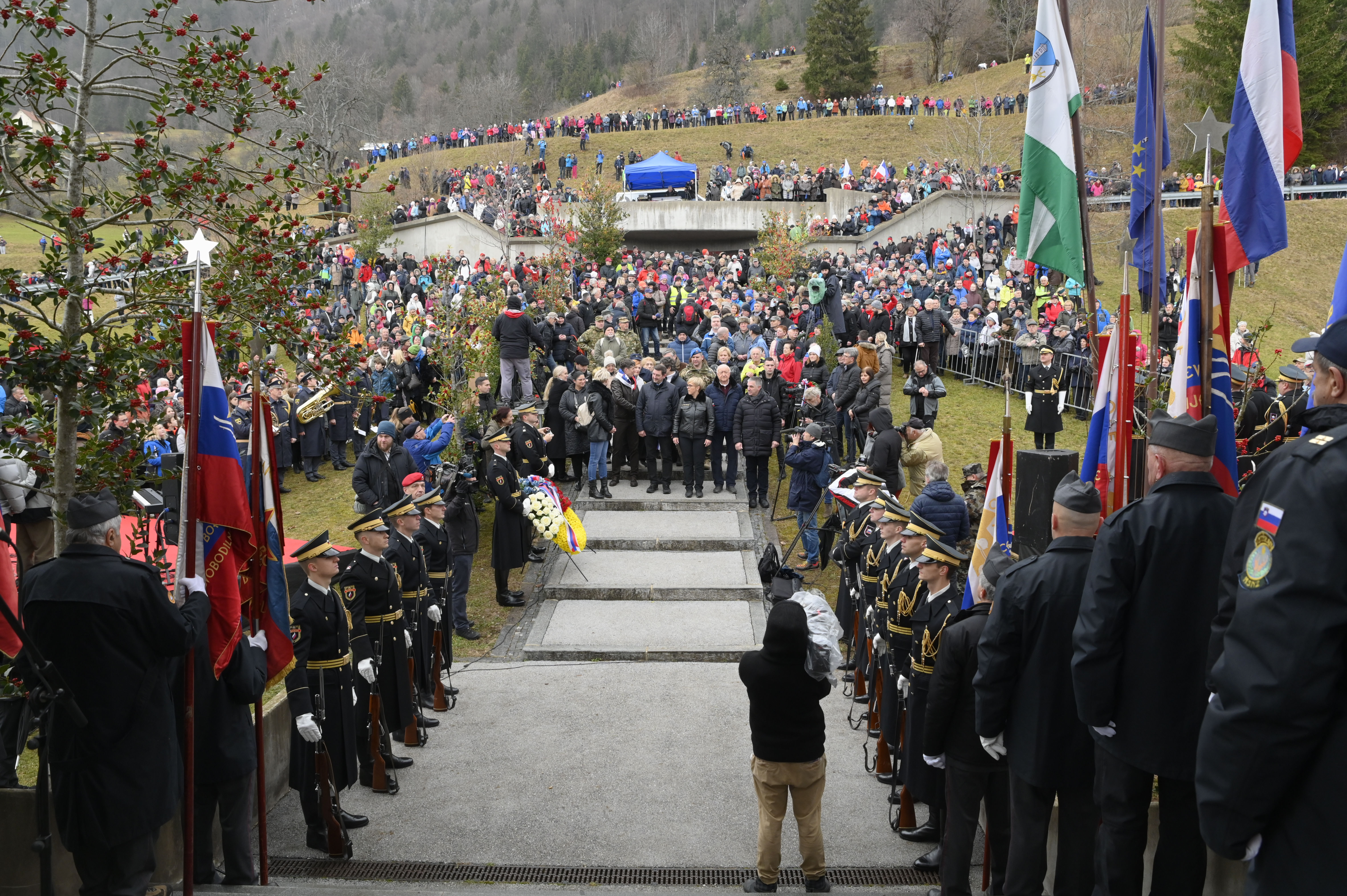 Dražgoše 2023 (Foto: Žiga Živulovič Jr./BOBO)