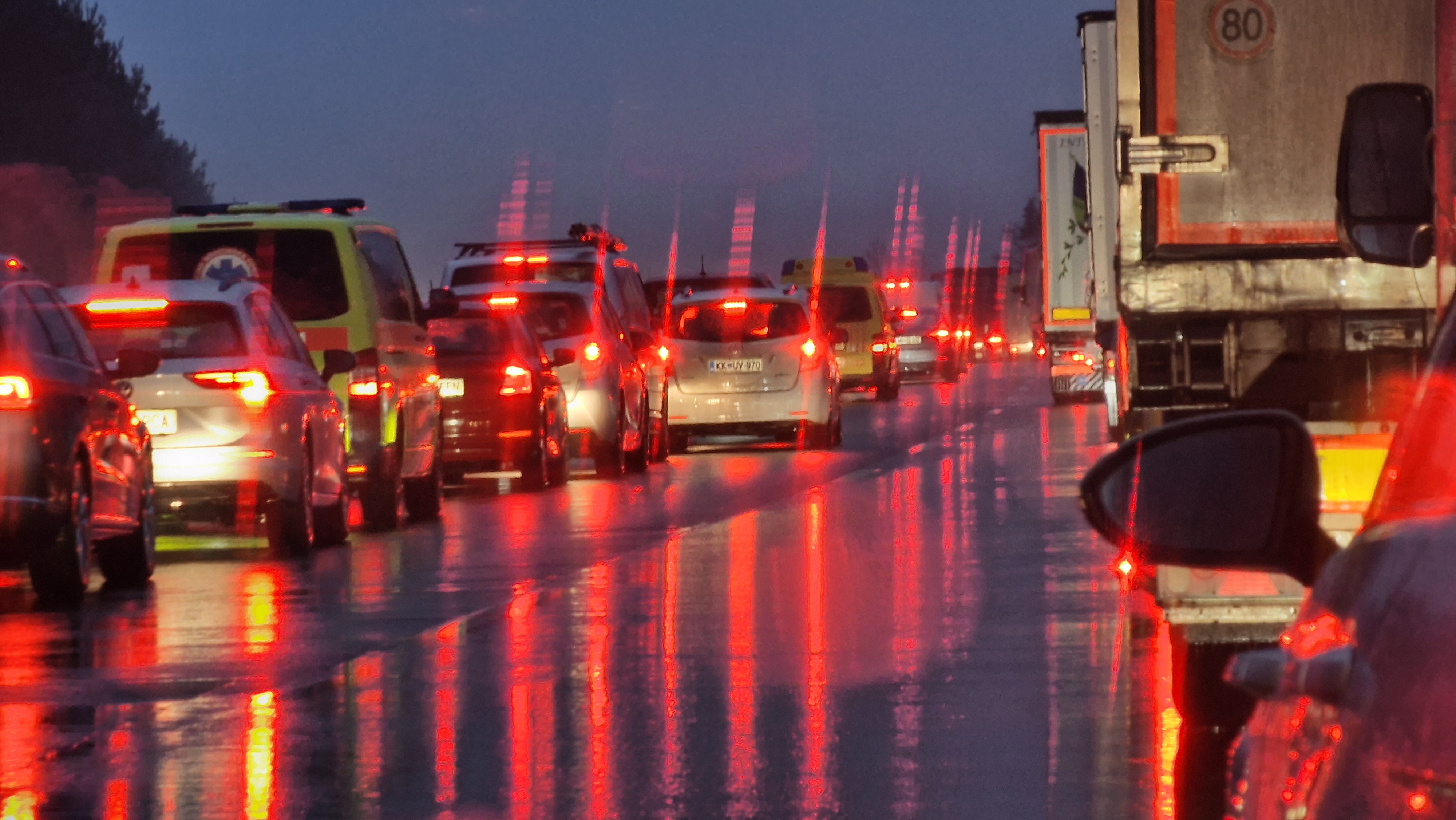 promet, kolona, gneča,