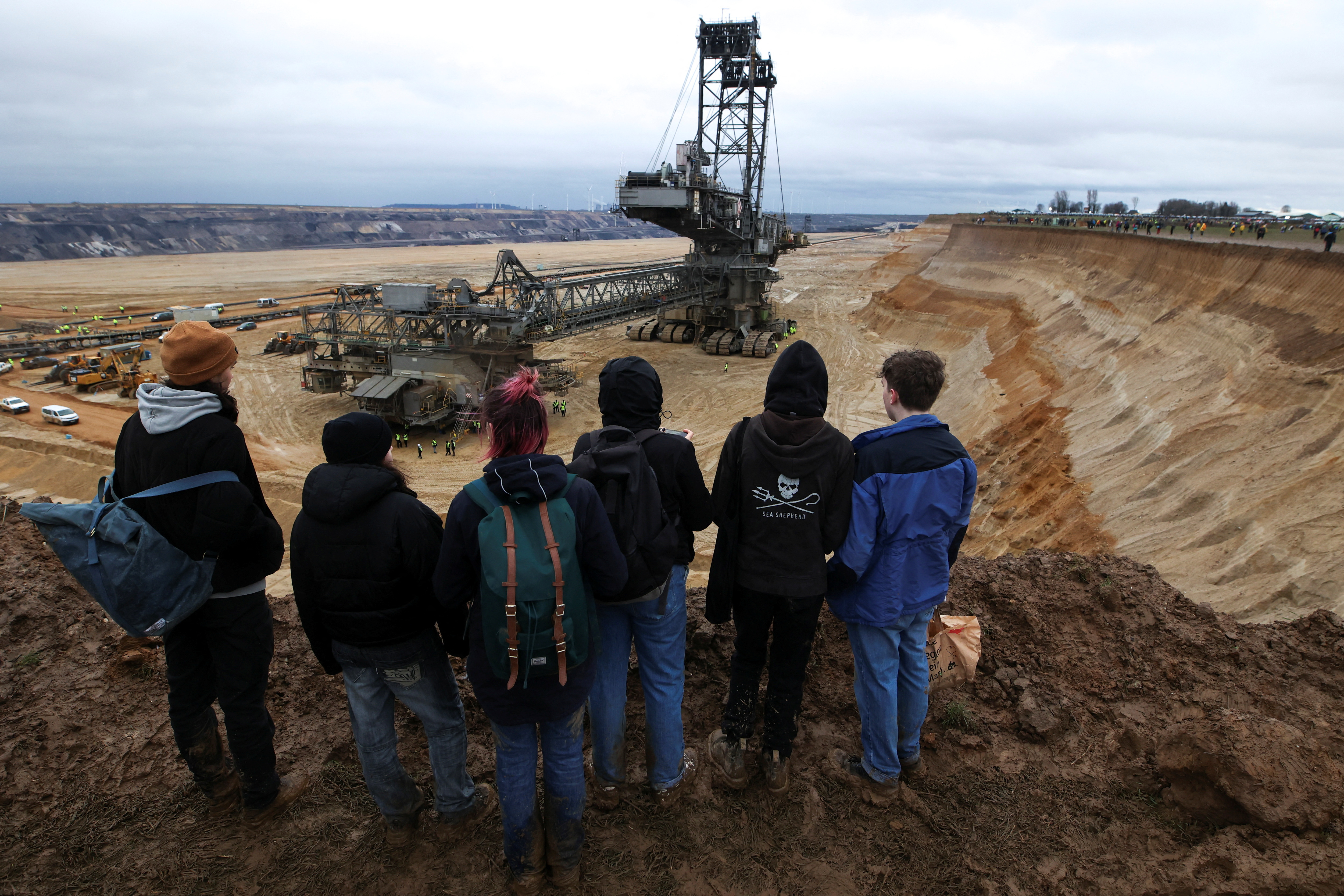 nemčija,Luetzerath,protest,premog,rudnik,vas