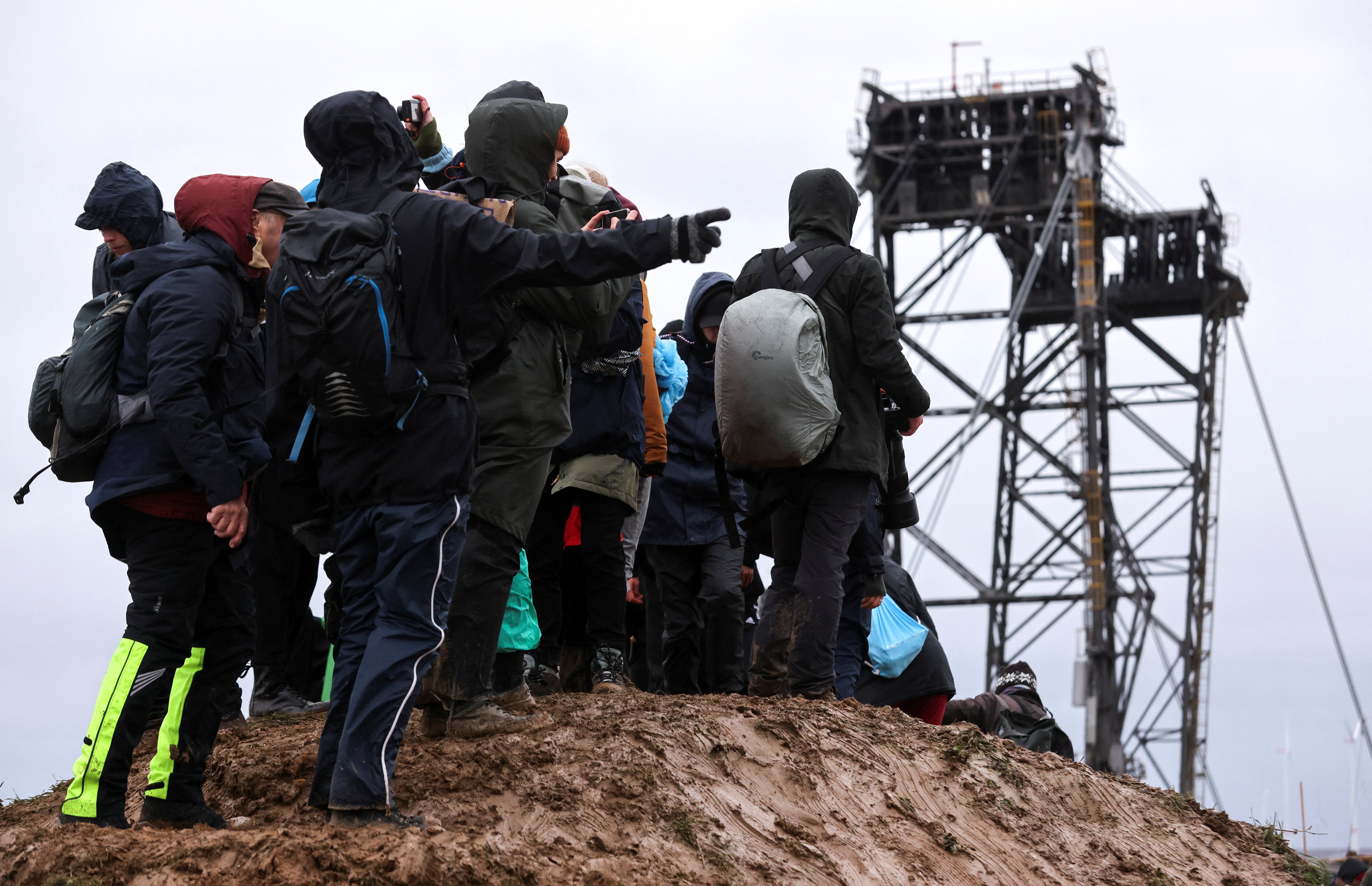 nemčija,Luetzerath,protest,premog,rudnik,vas