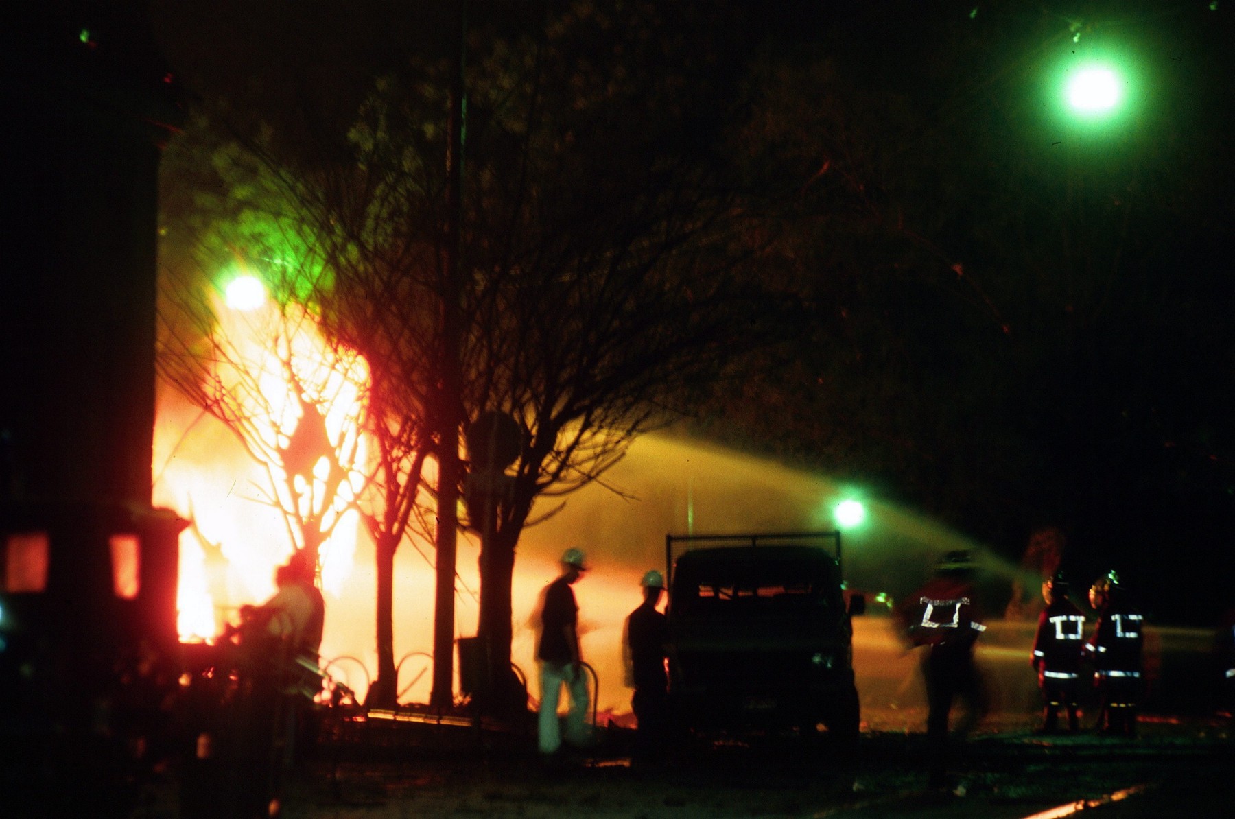 Posledice po mafijskem bombnem napadu v Milanu leta 1993 (PROFIMEDIA)