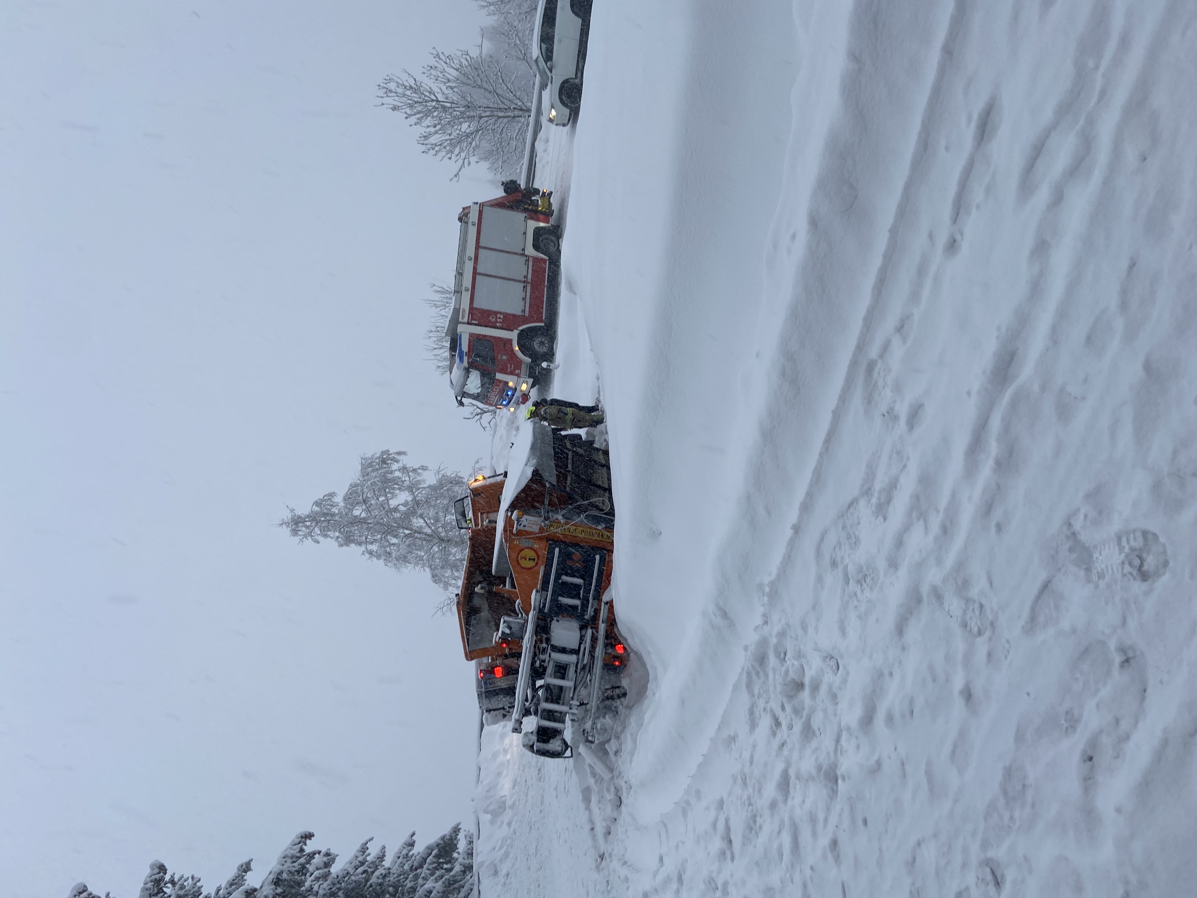 Zdrs pluga - sneg - Maribor