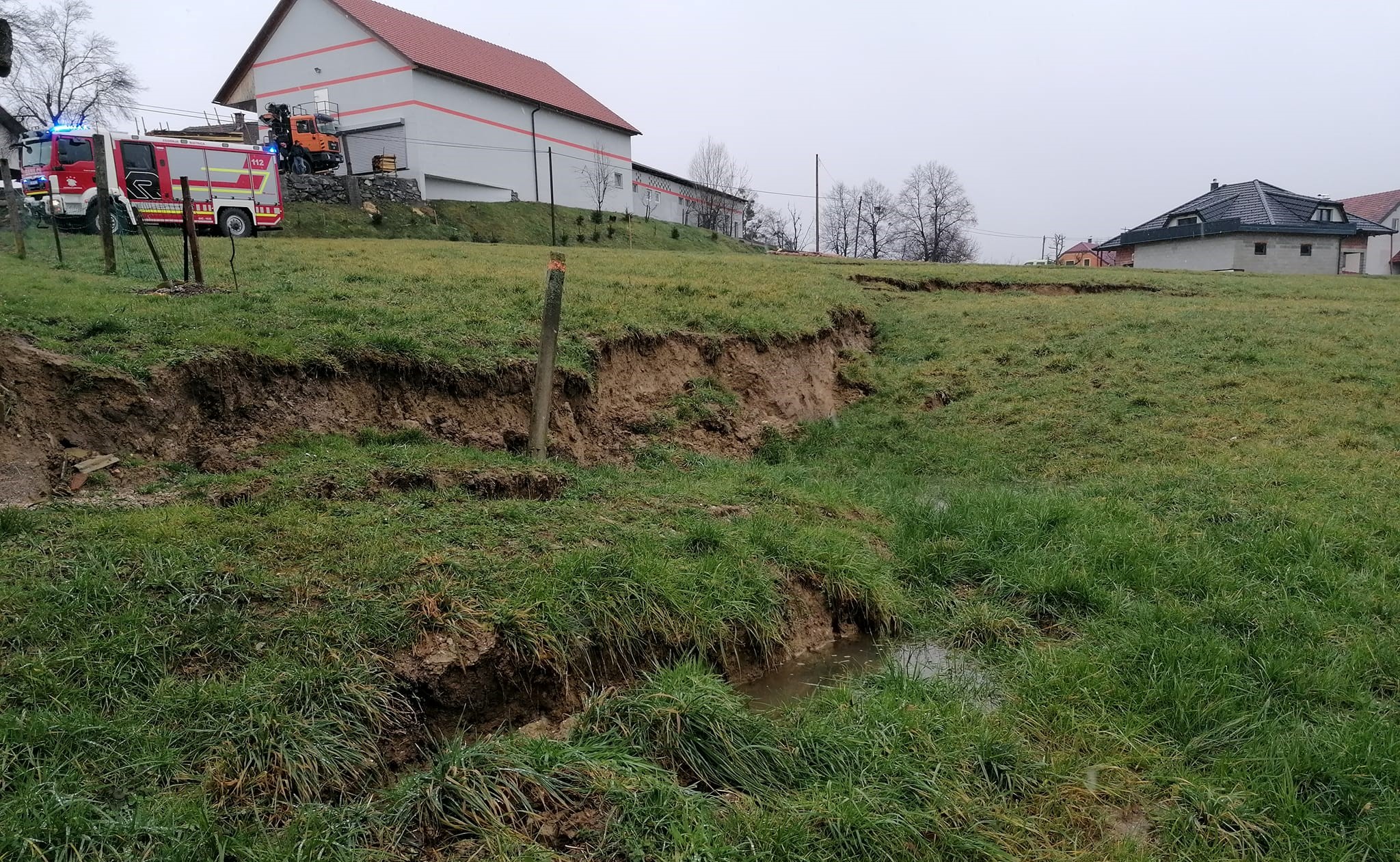 zemeljski plaz, Zgornja Ložnica