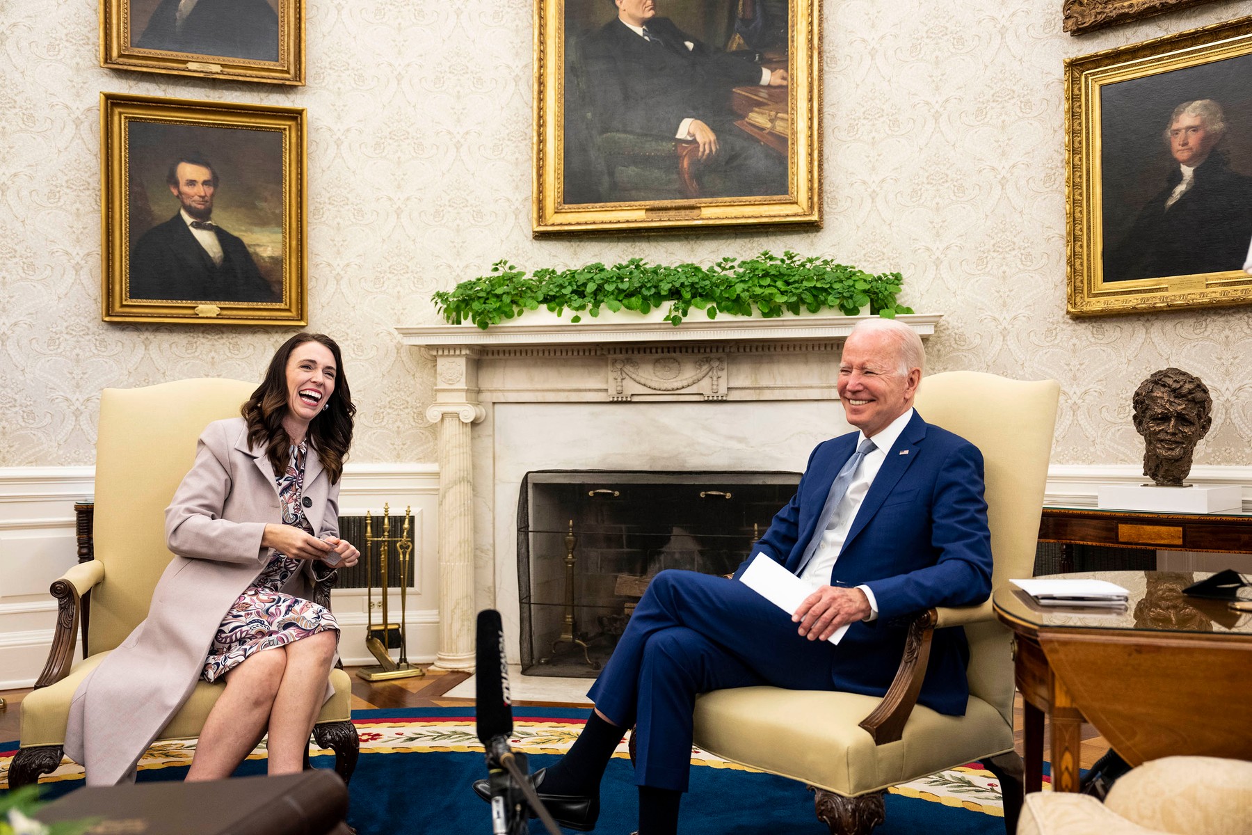 Joe Biden, Jacinda Ardern