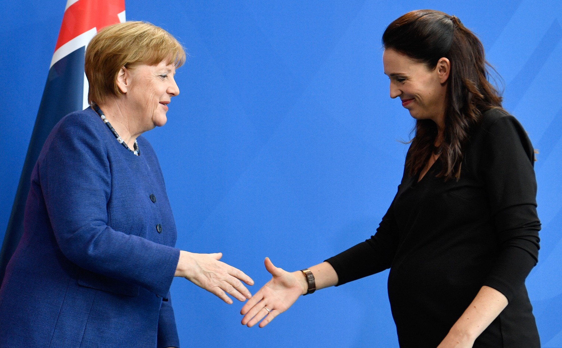 Angela Merkel, Jacinda Ardern