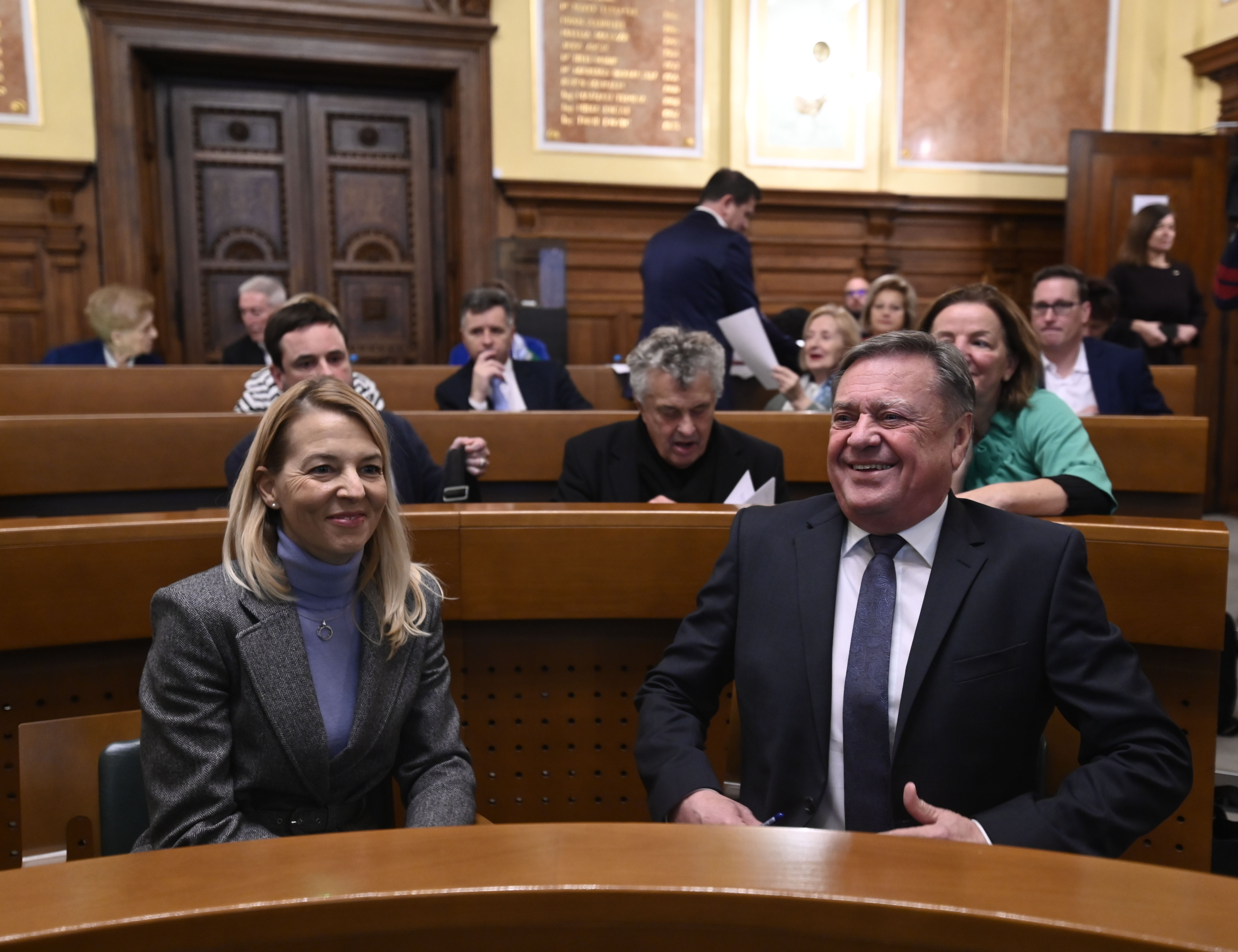 Konstitutivna seja mestnega sveta MOL