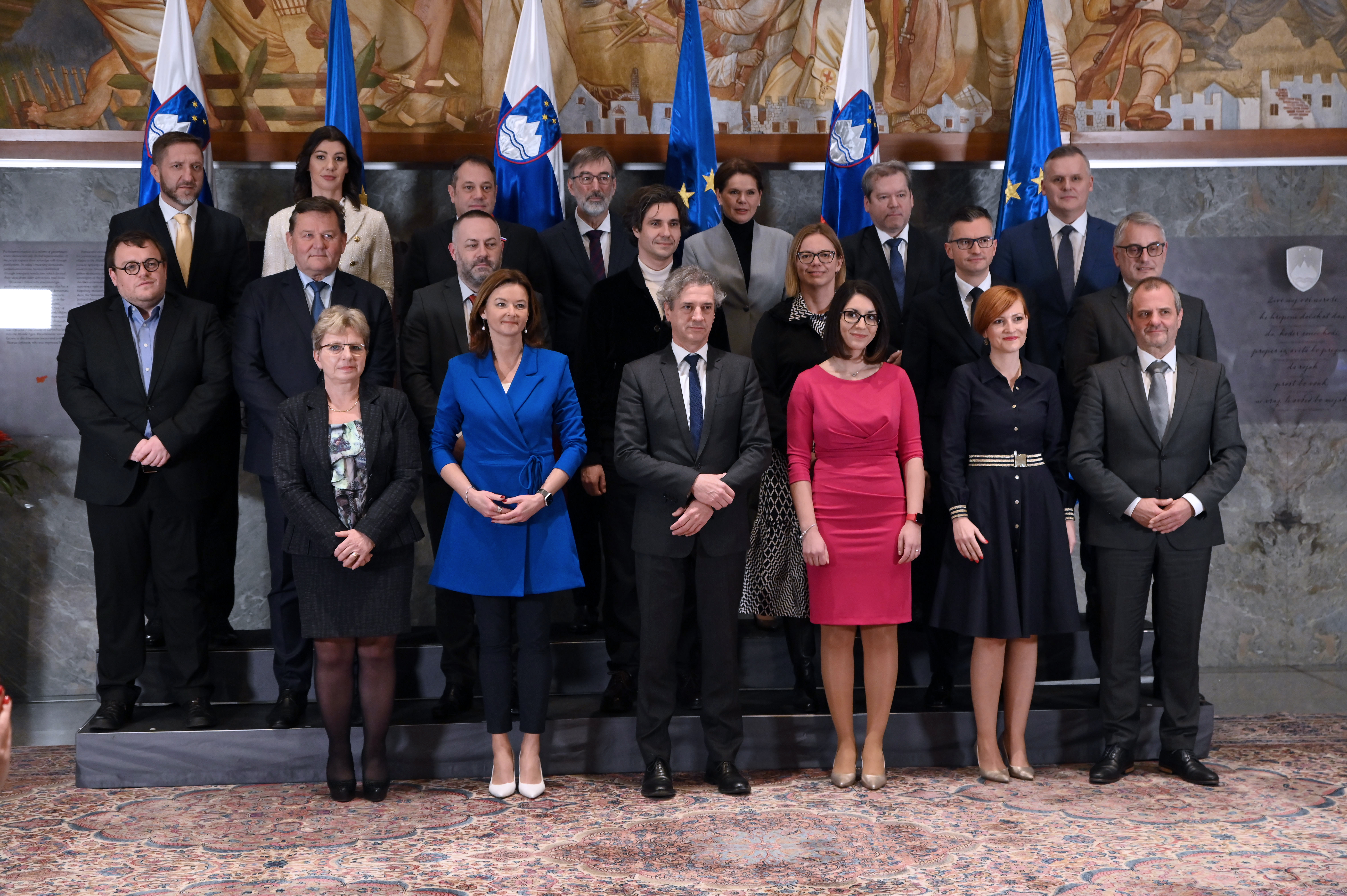 Zaprisega novih ministrov v vlado republike Slovenije