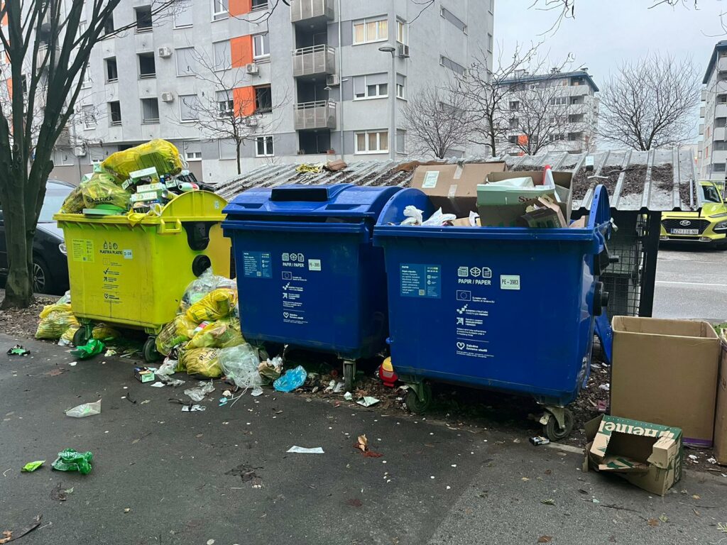 smeti, Zagreb, Hrvaška